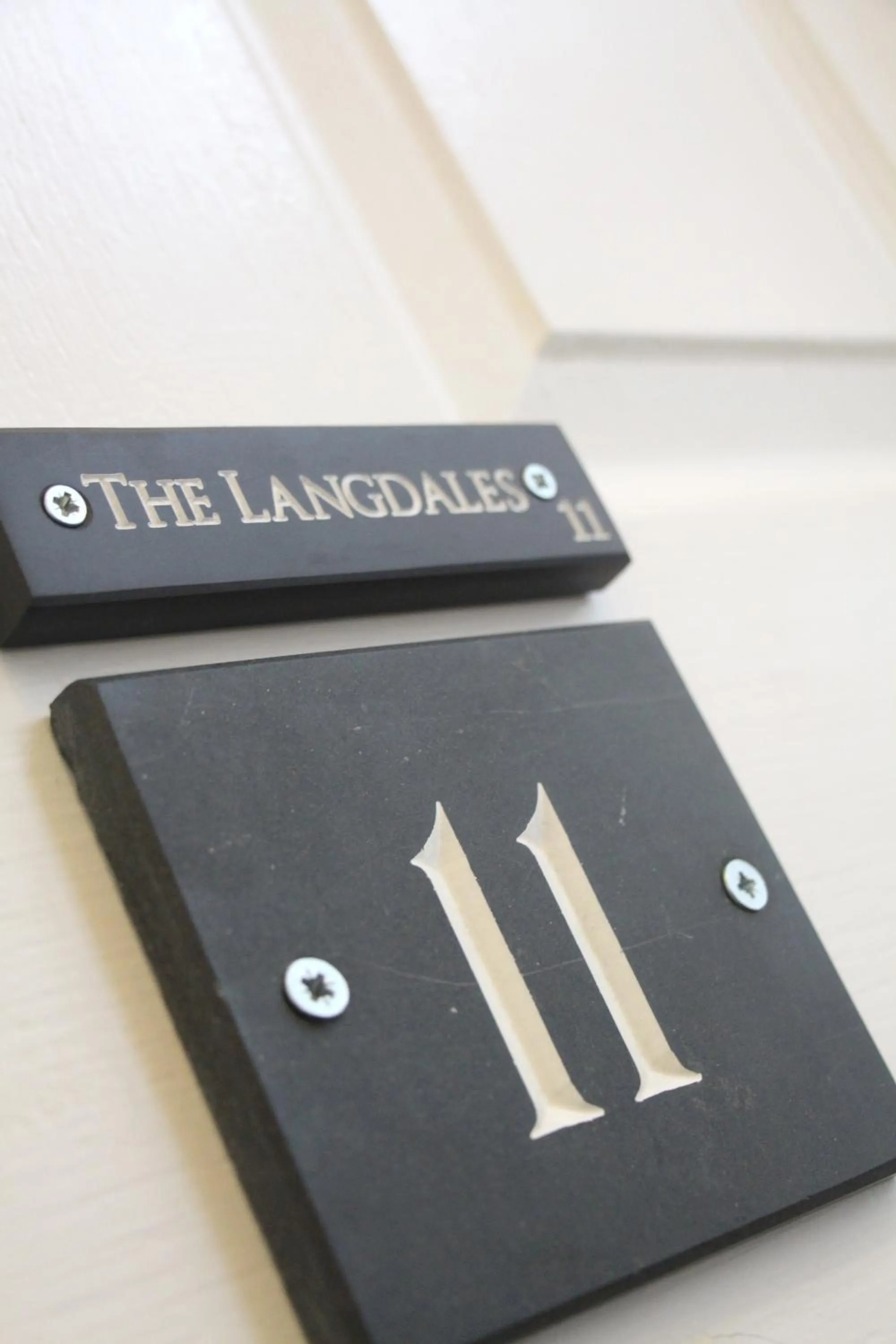 Decorative detail in St John's Lodge Guest House incl off-site leisure club