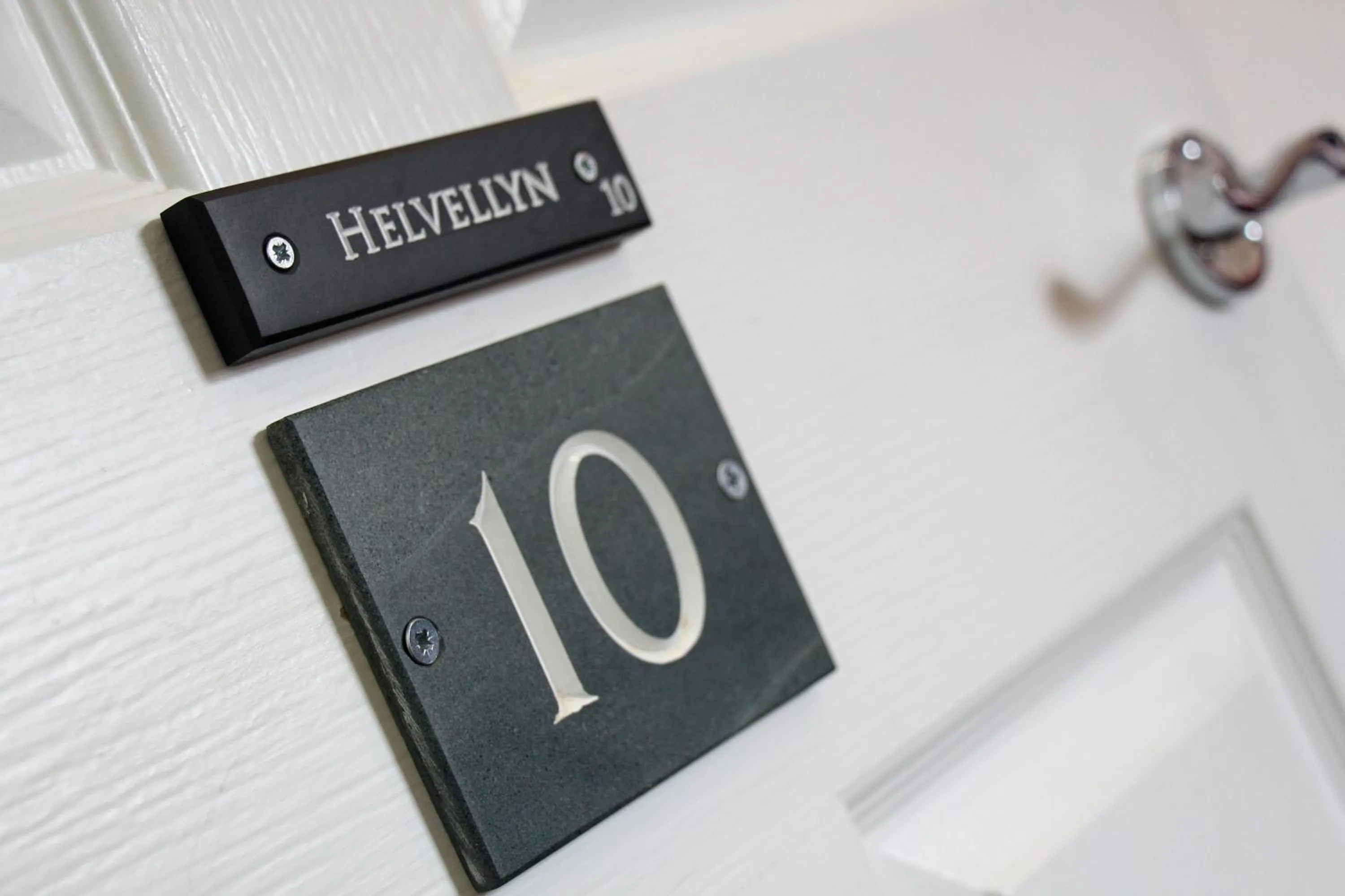 Decorative detail in St John's Lodge Guest House incl off-site leisure club