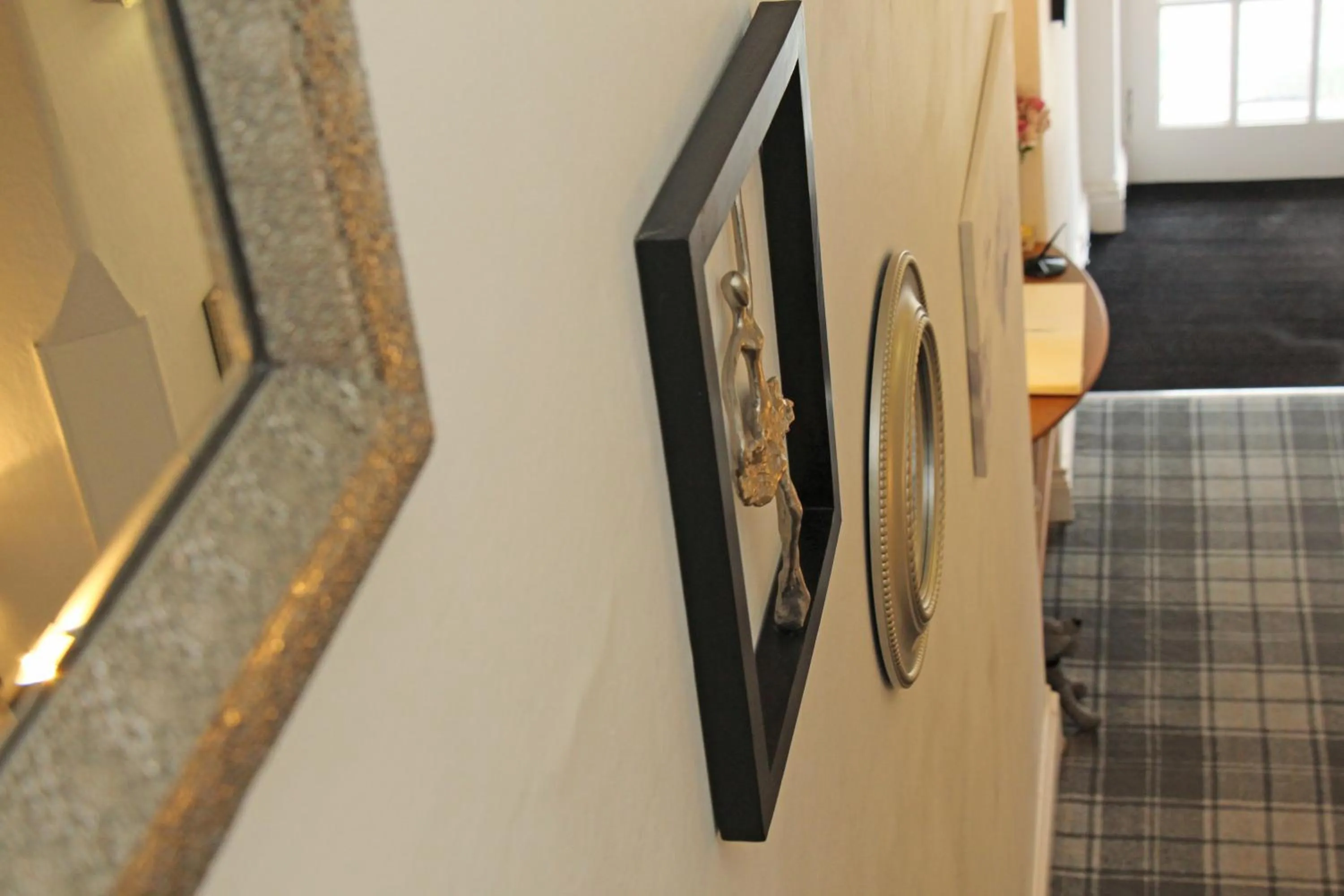 Decorative detail in St John's Lodge Guest House incl off-site leisure club