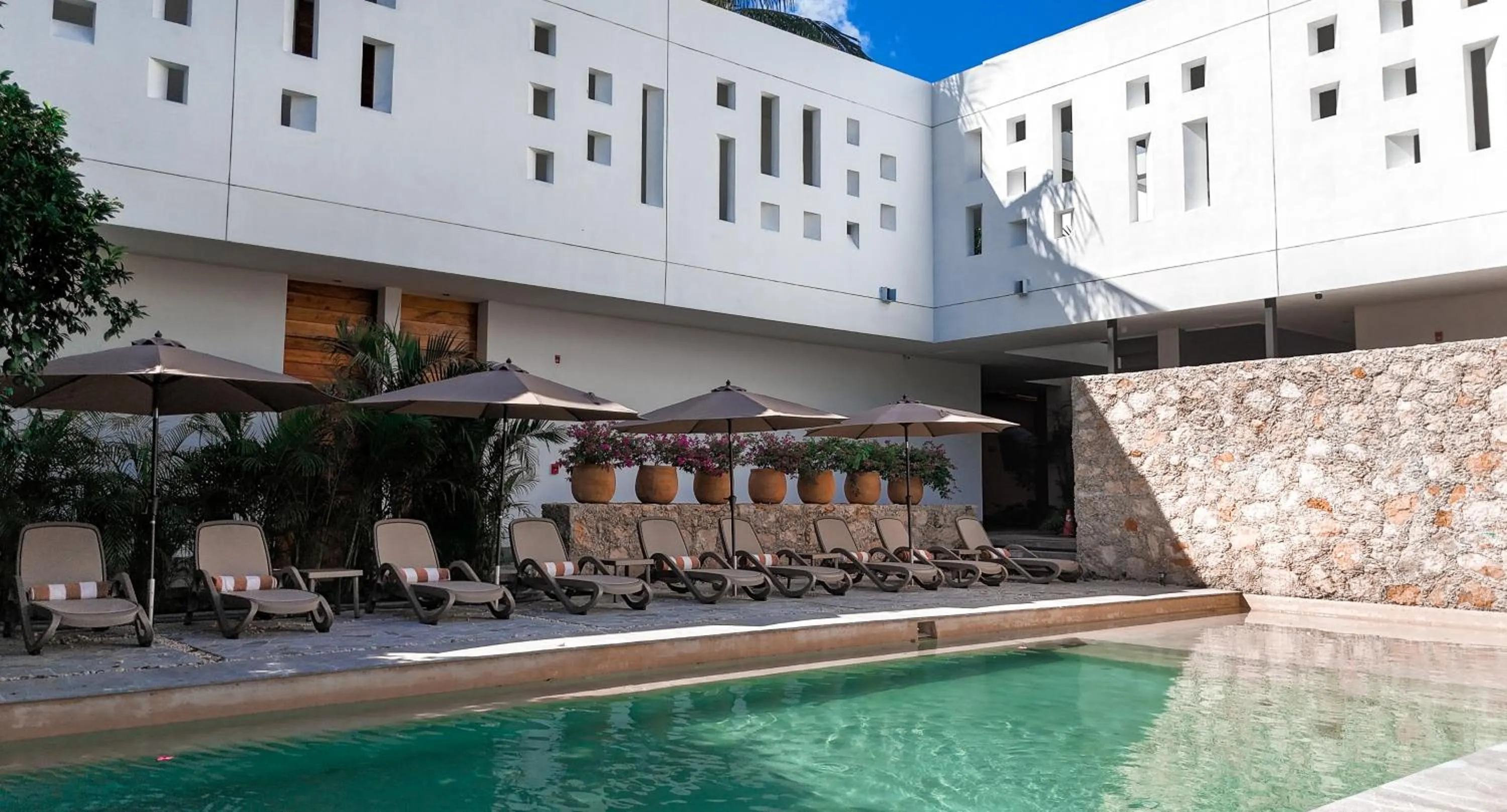 Swimming pool in Casa Loreto 1893