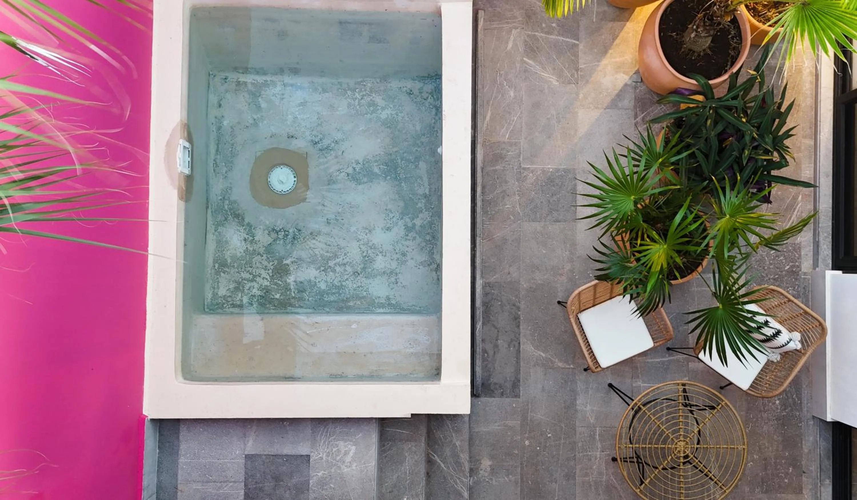 Swimming pool in Casa Loreto 1893