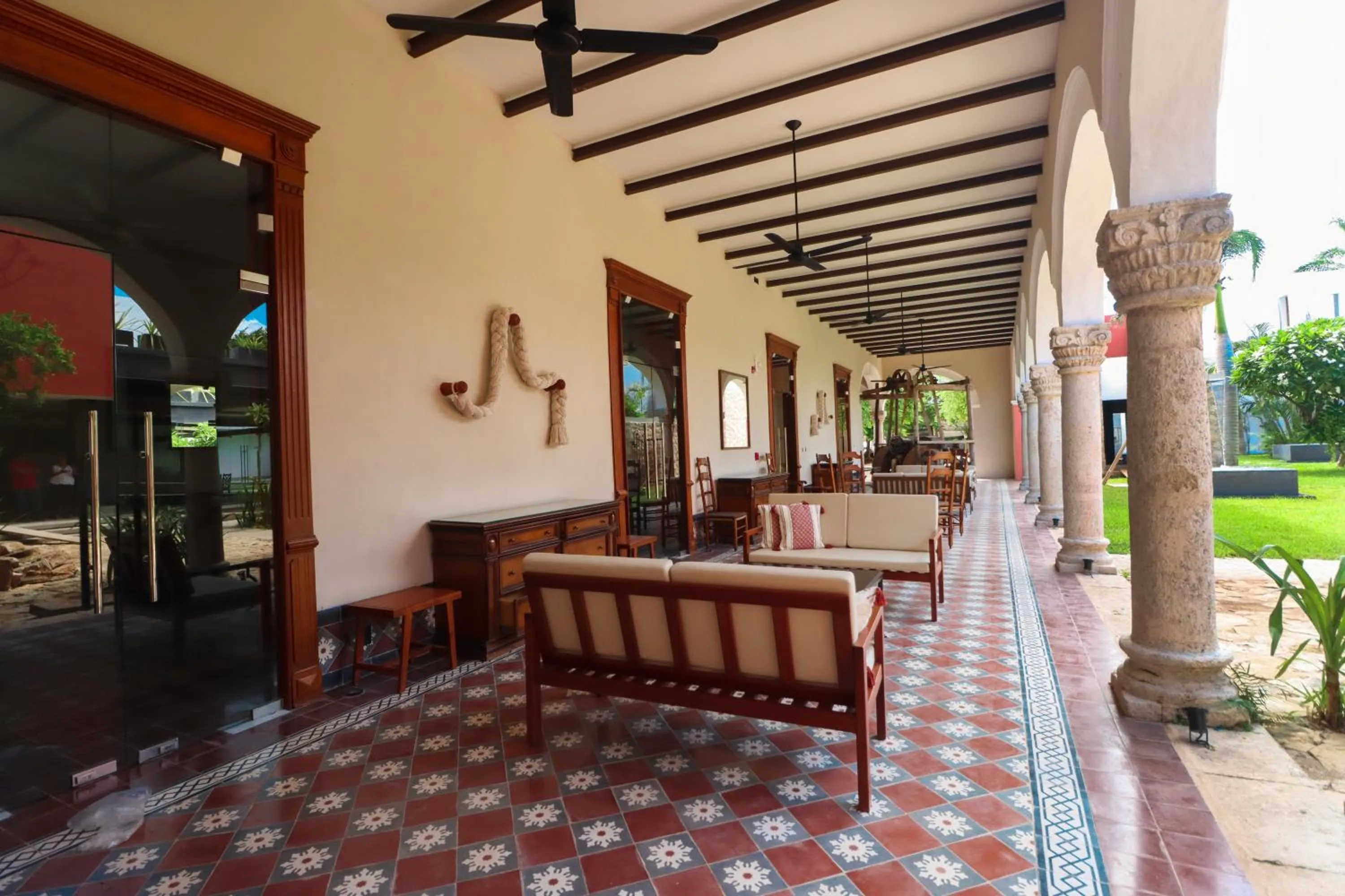 Lobby or reception in Casa Loreto 1893