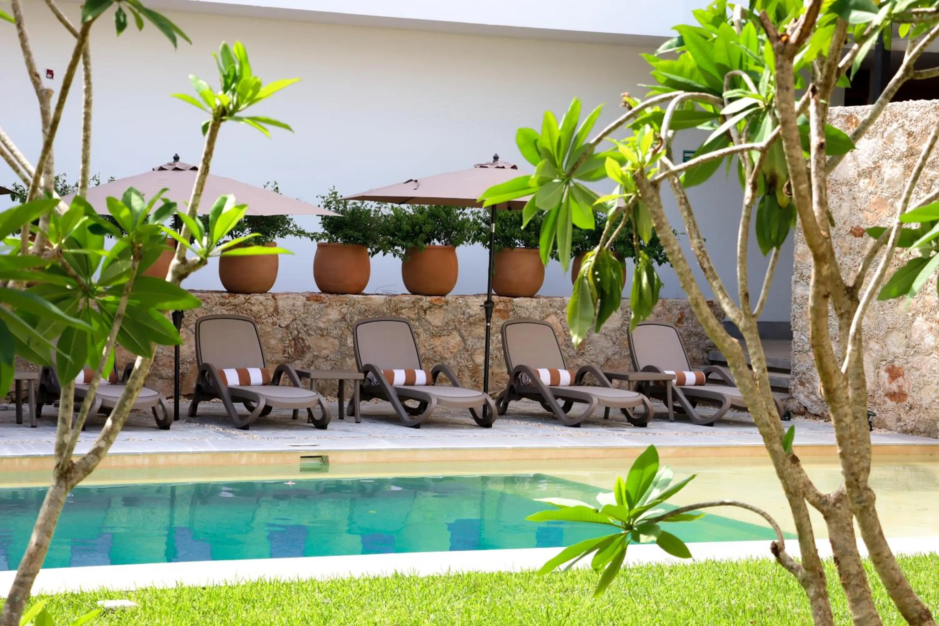 Swimming pool in Casa Loreto 1893