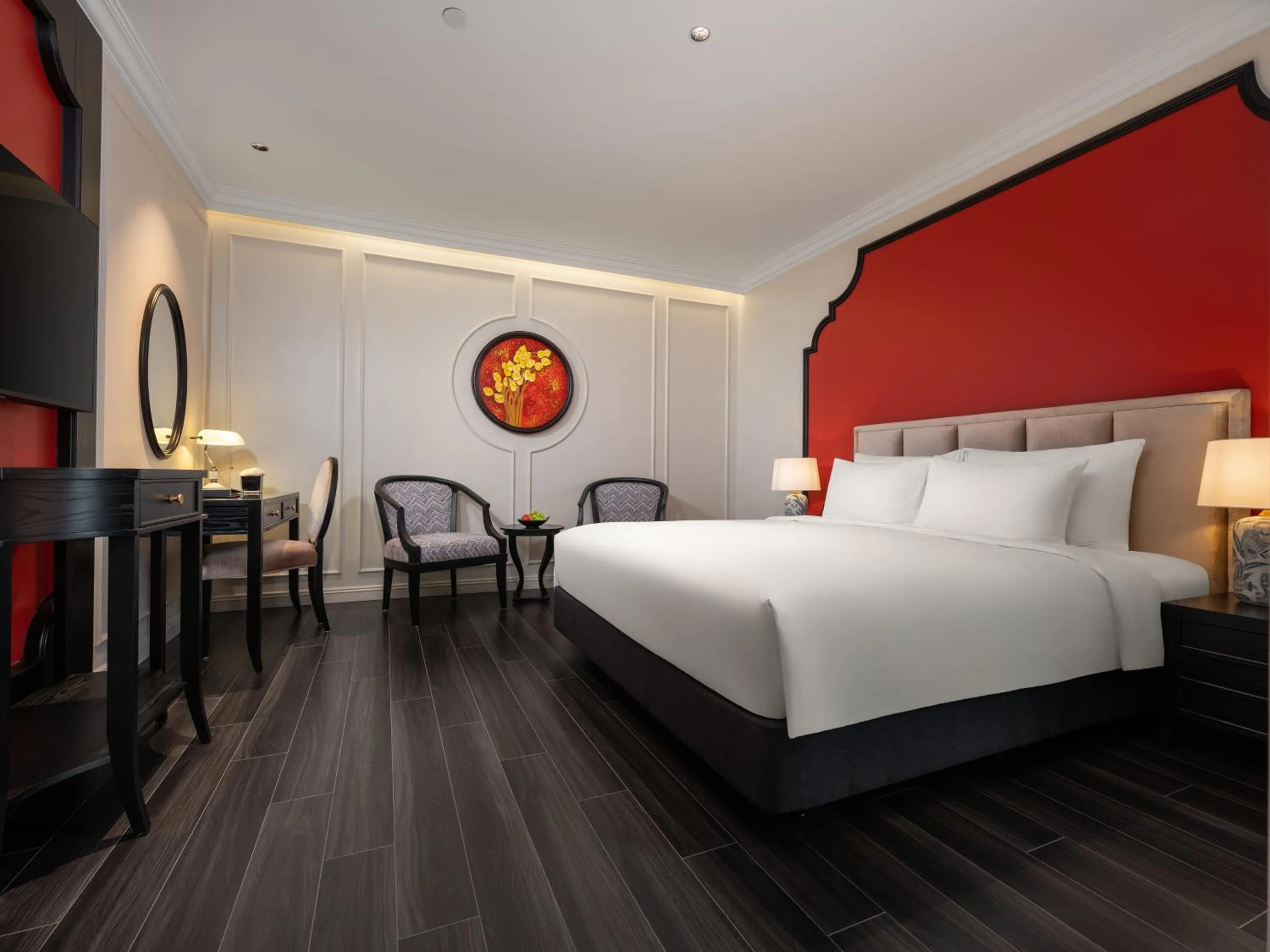 Photo of the whole room, Bed in T Boutique Hotel