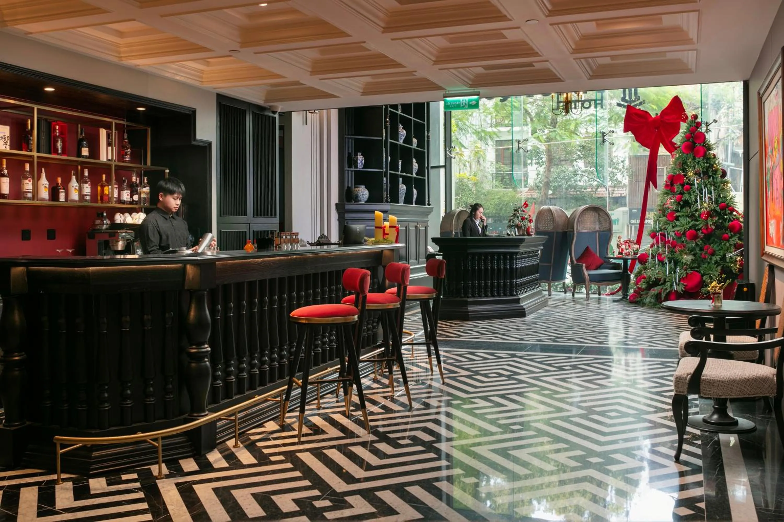 Lounge or bar in T Boutique Hotel