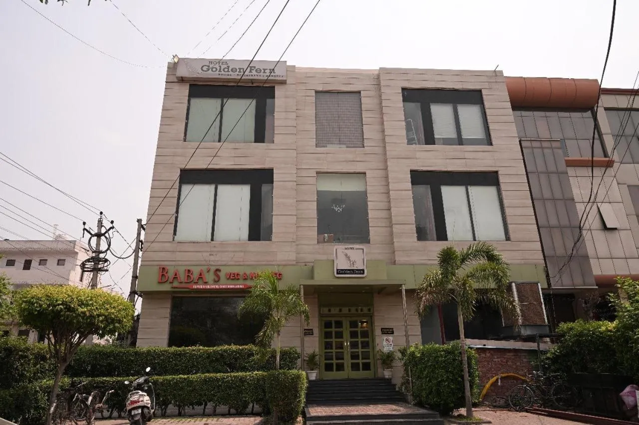 Property building in Hotel Golden Fern