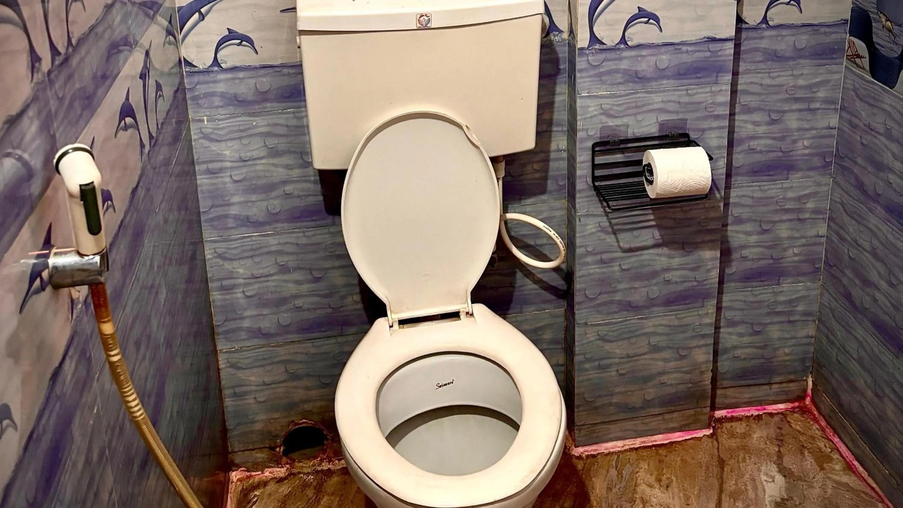 Toilet in Dee Dash Inn