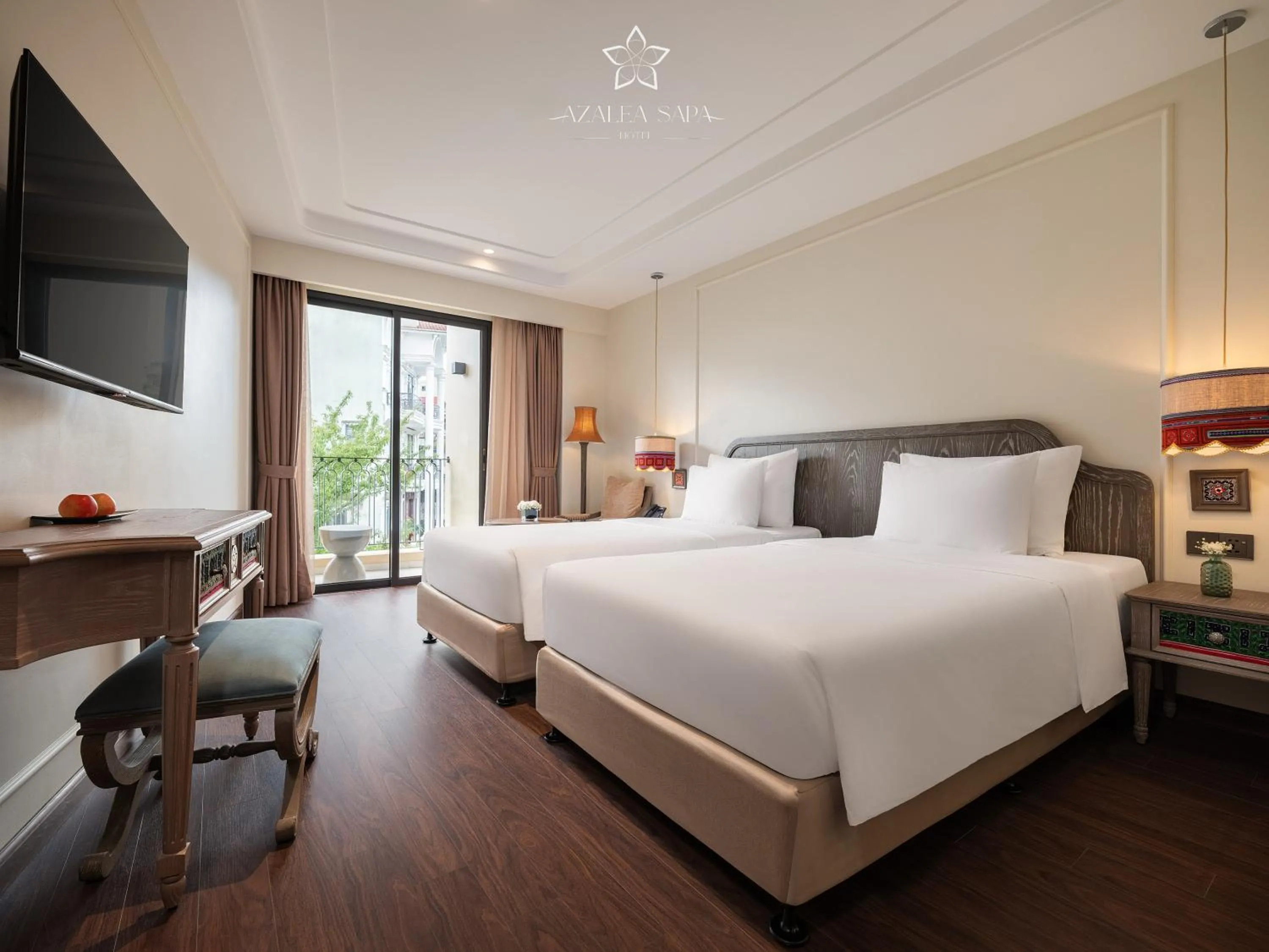 Photo of the whole room, Bed in Azalea Sapa Hotel