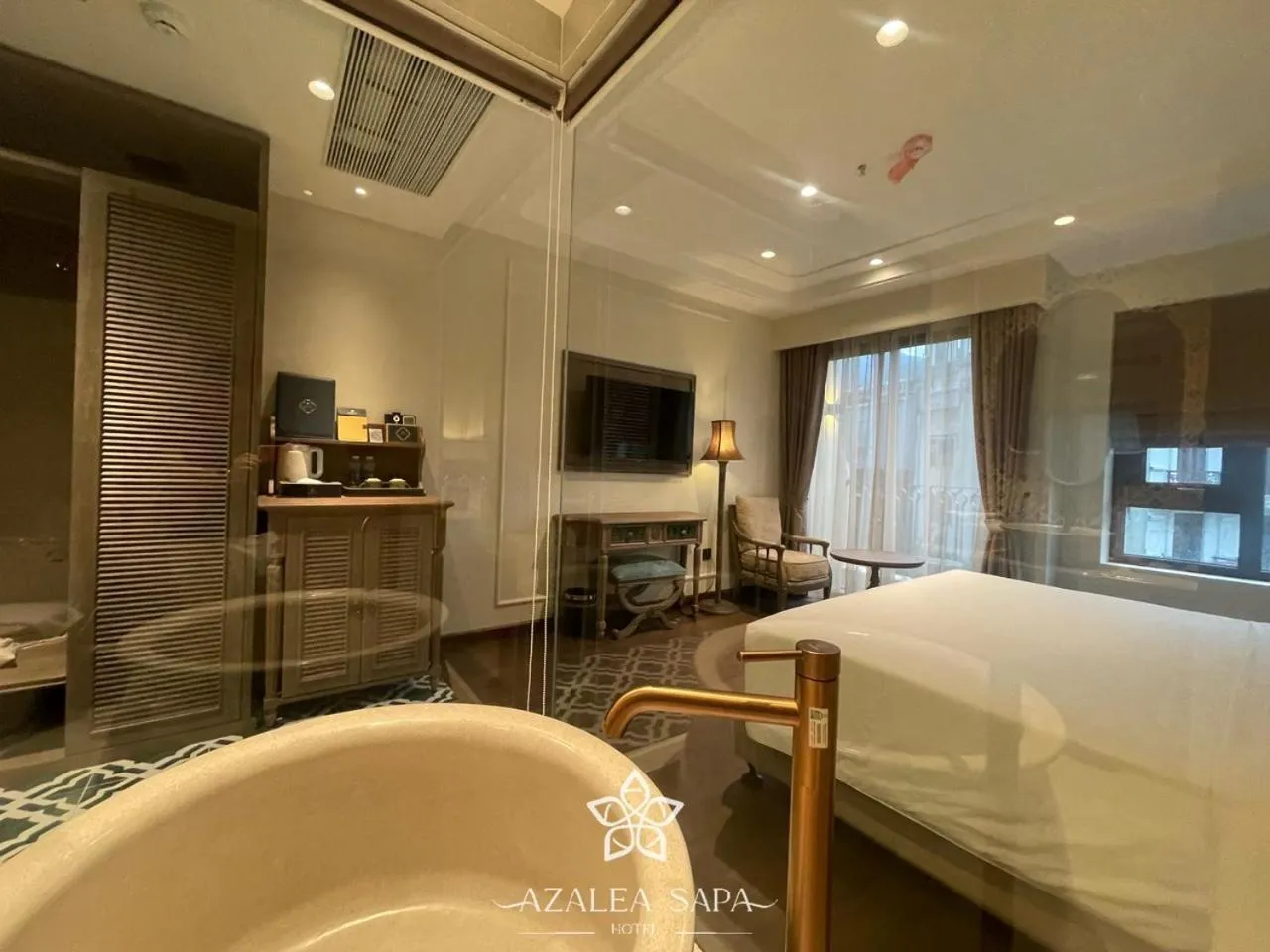 Photo of the whole room, Bed in Azalea Sapa Hotel