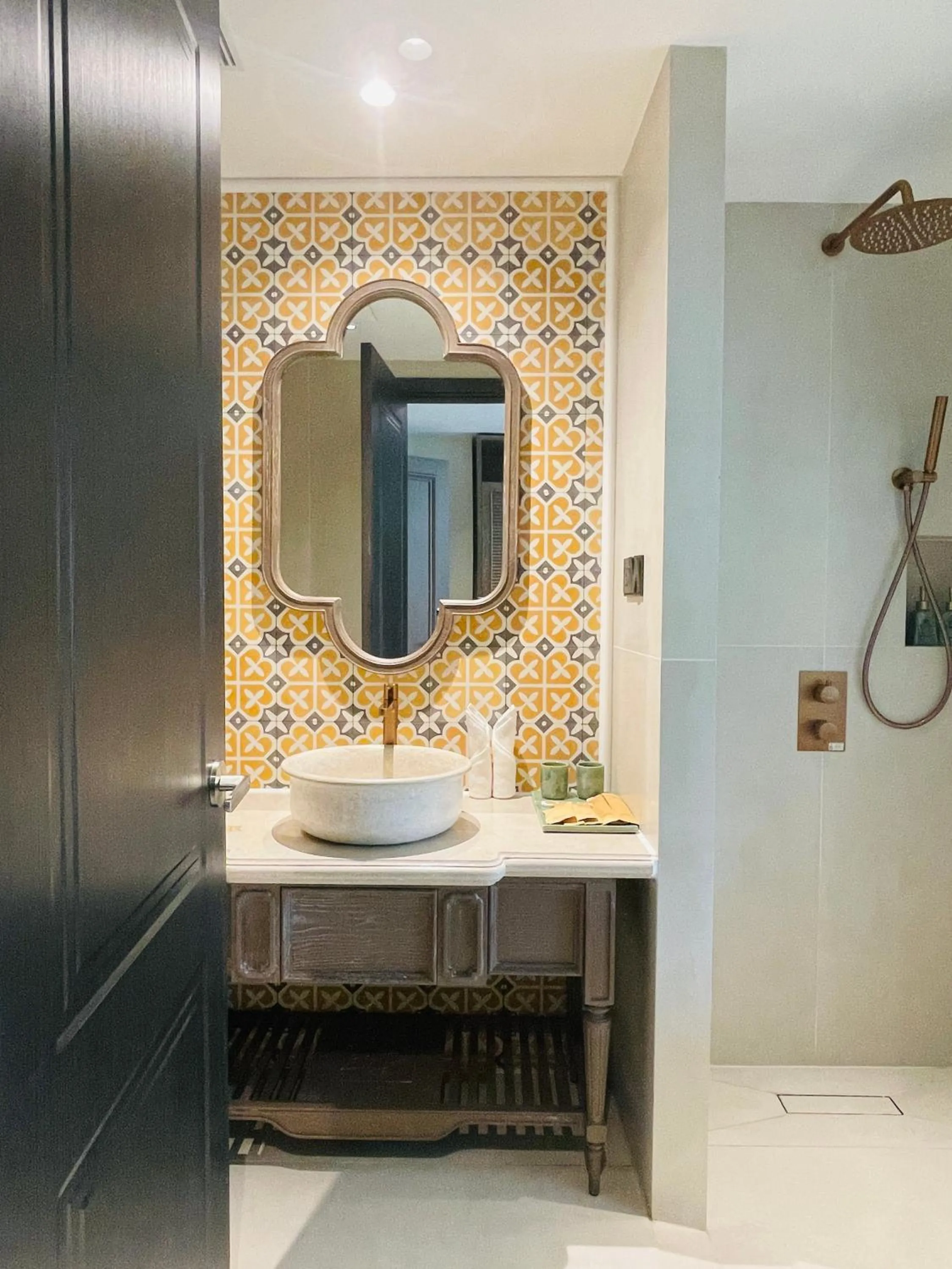 Shower in Azalea Sapa Hotel