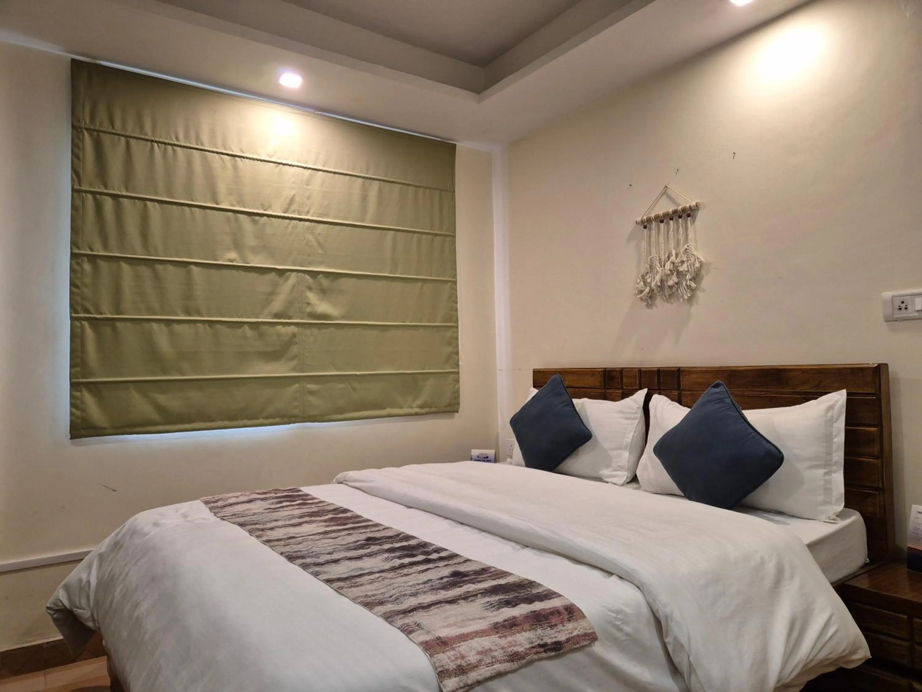 Bed in The Coverpage Boutique Stays Mussoorie