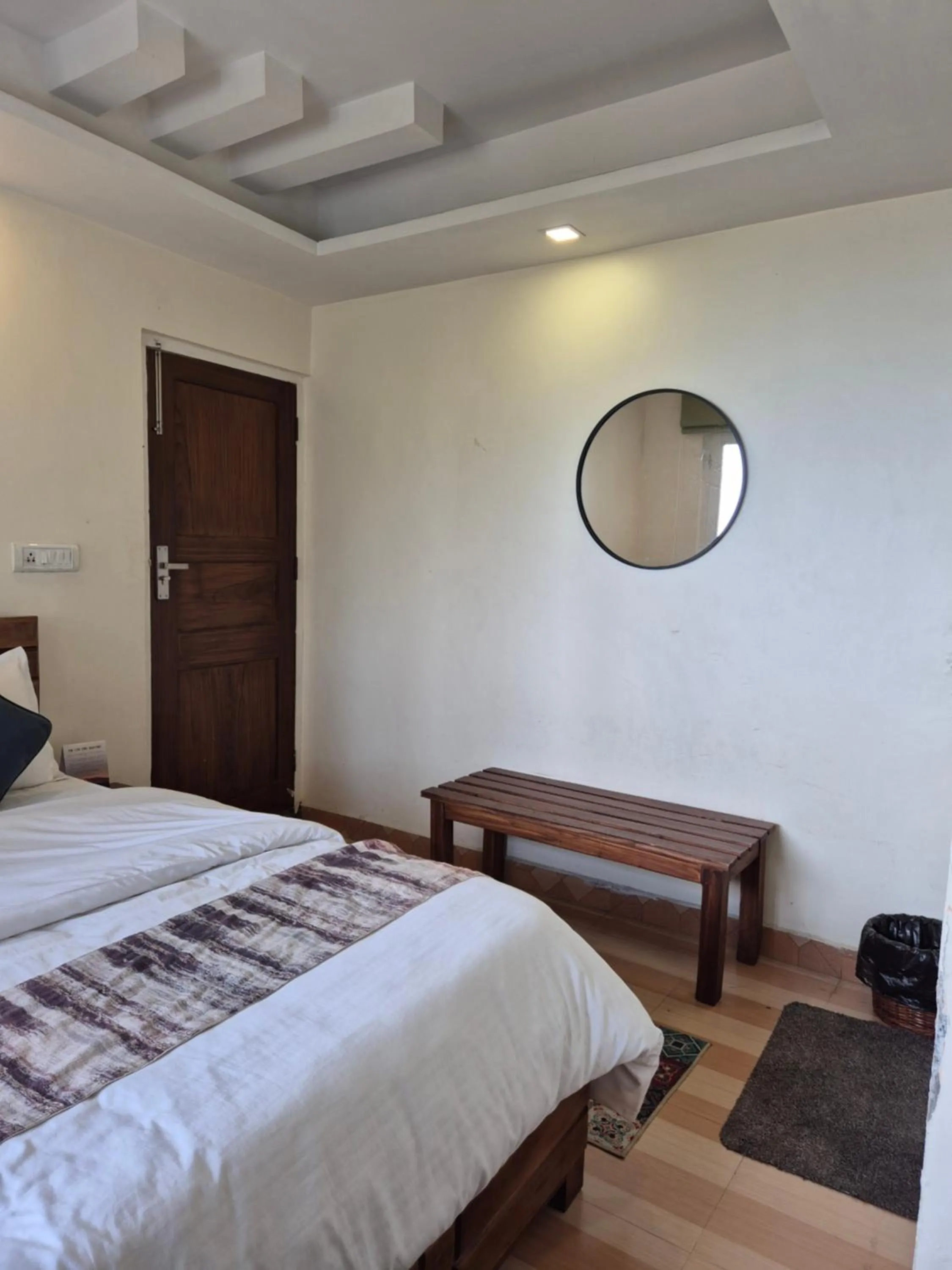 Bed in The Coverpage Boutique Stays Mussoorie