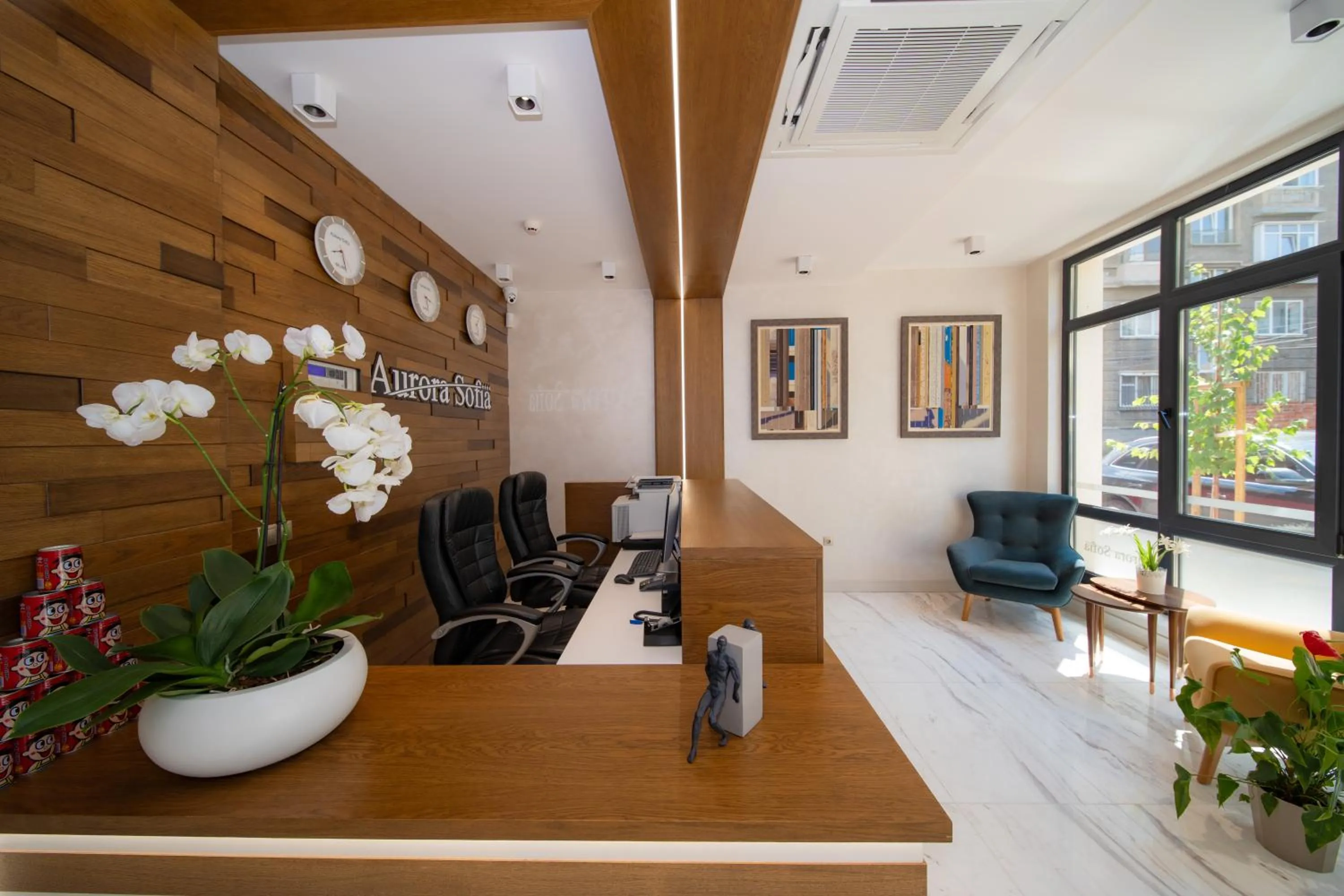 Lobby or reception in Aurora Sofia