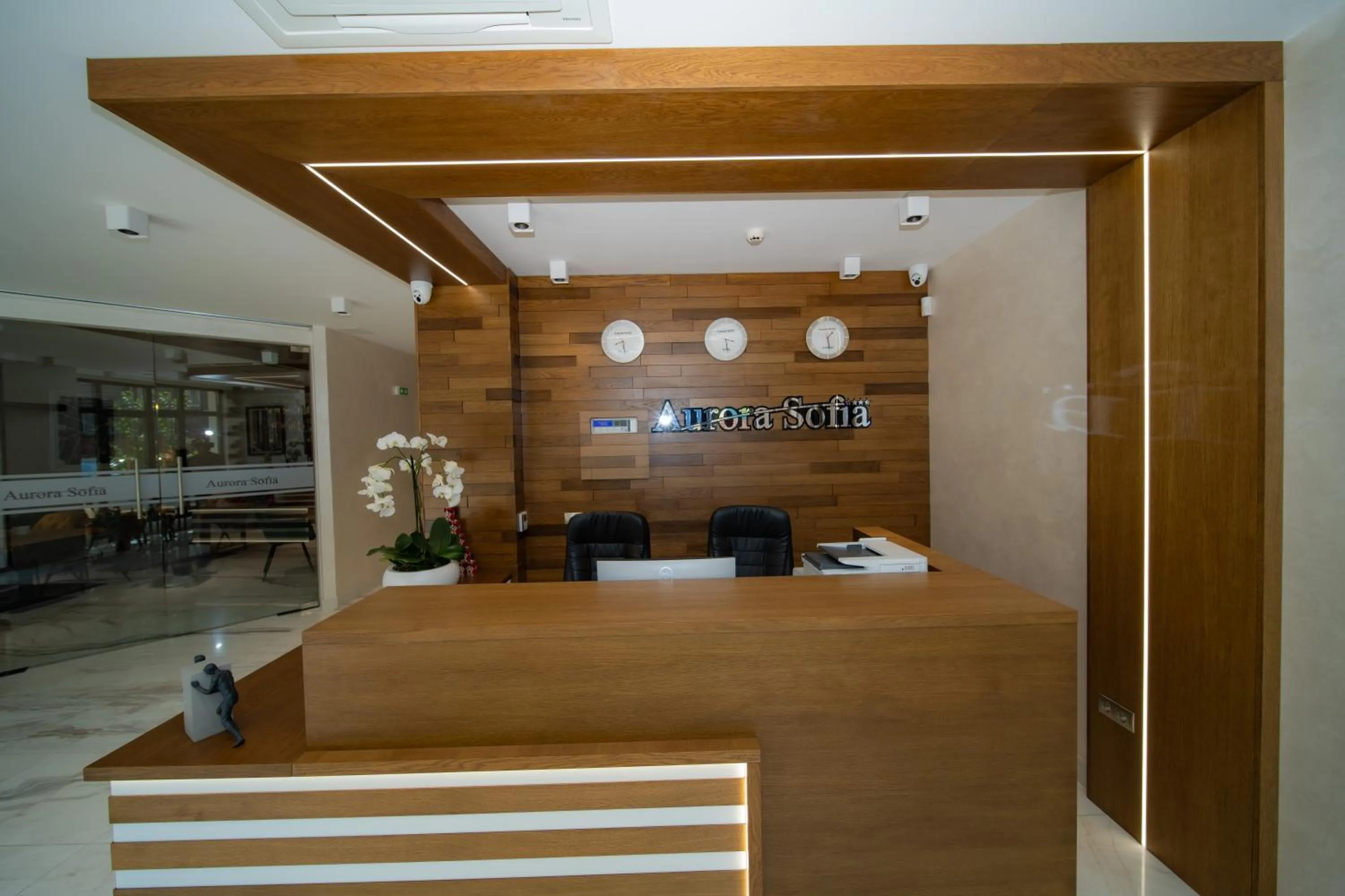 Lobby or reception in Aurora Sofia