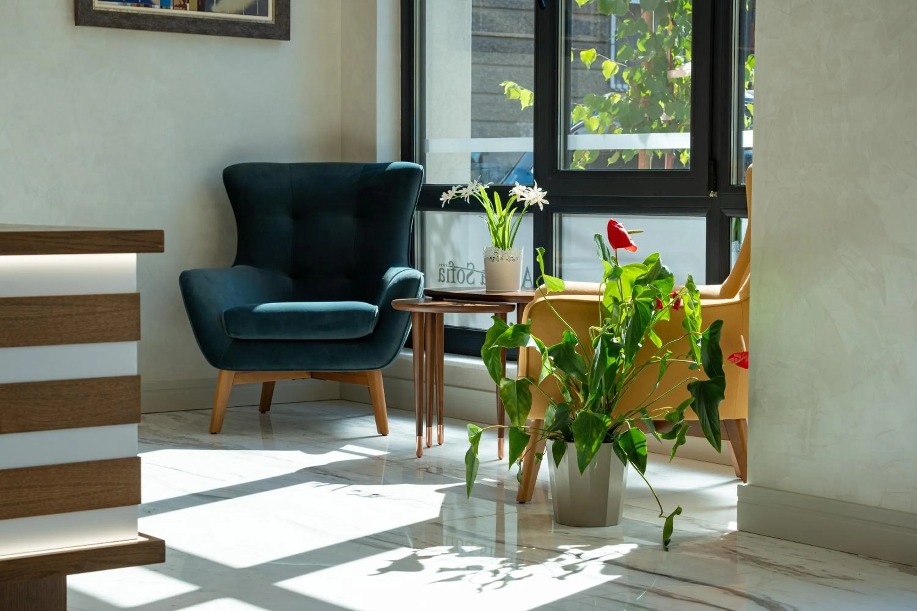 Lobby or reception in Aurora Sofia