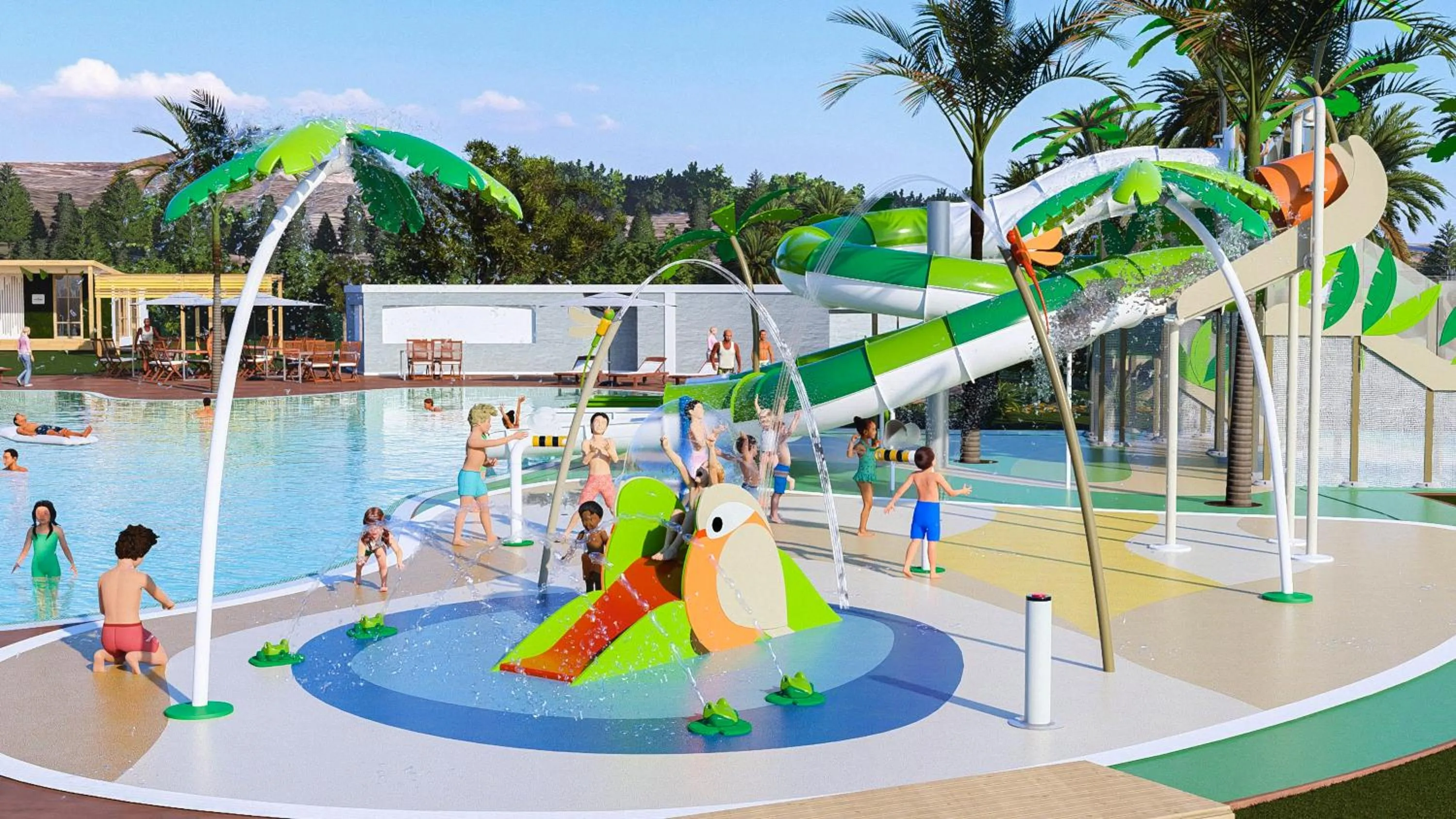 Swimming pool in Melia Villaitana