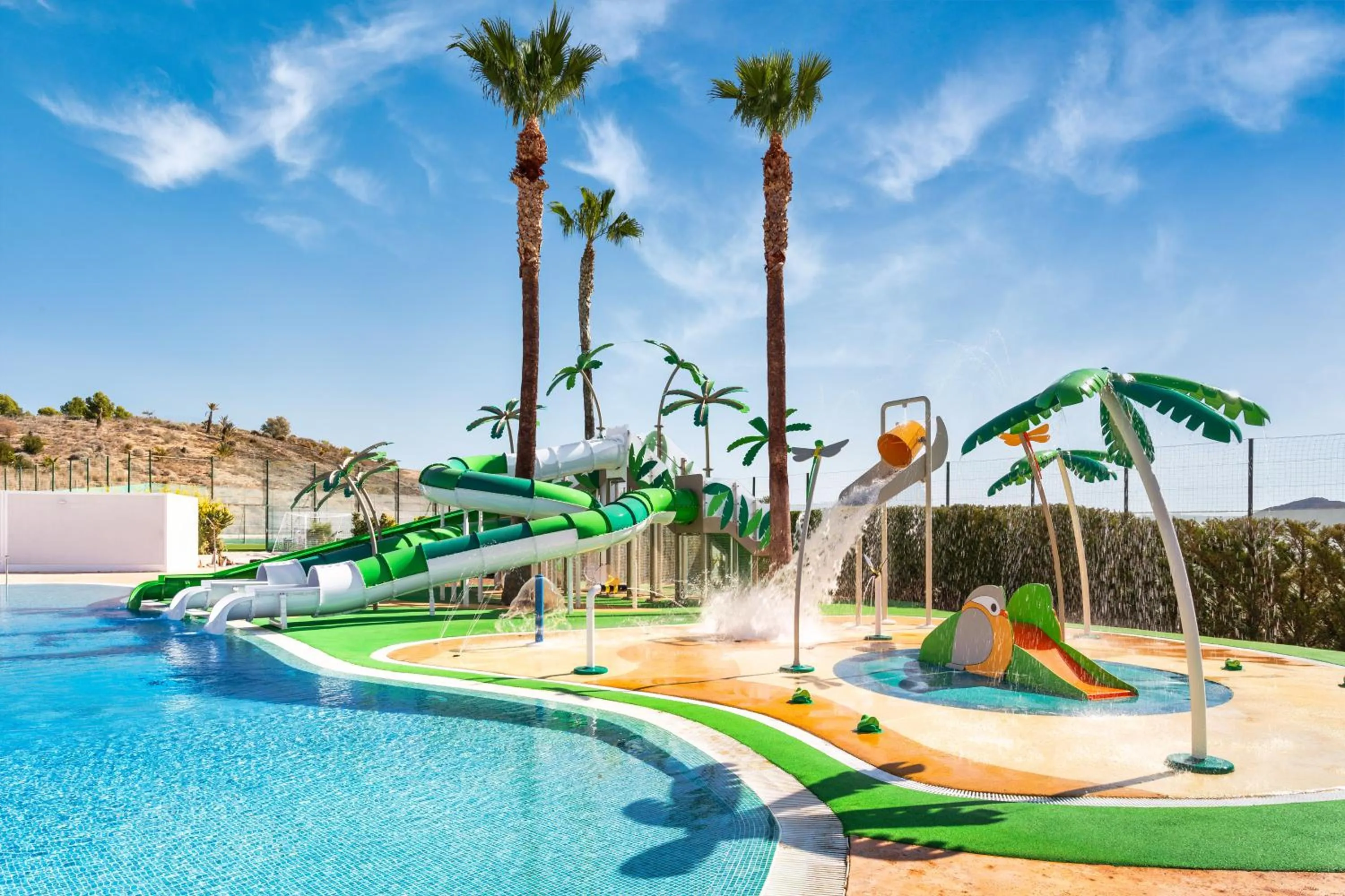 Aqua park in Melia Villaitana