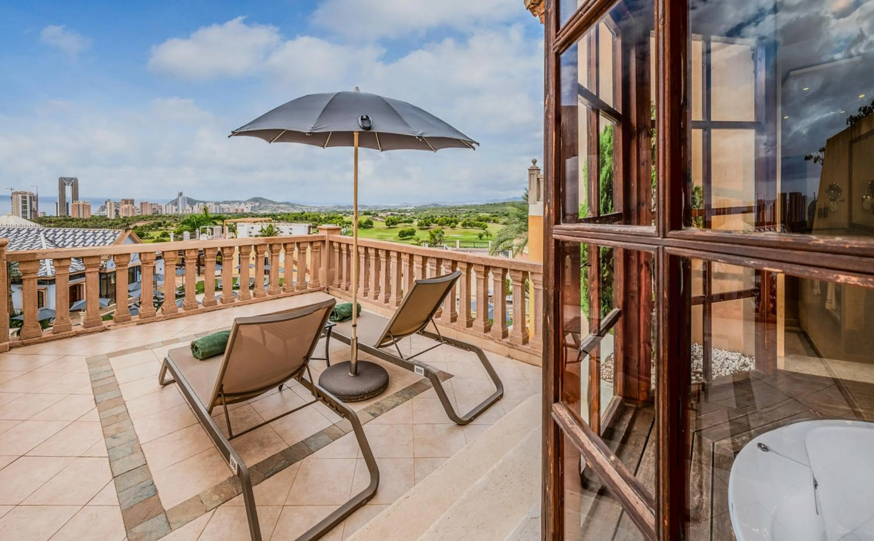 Balcony/Terrace in Melia Villaitana
