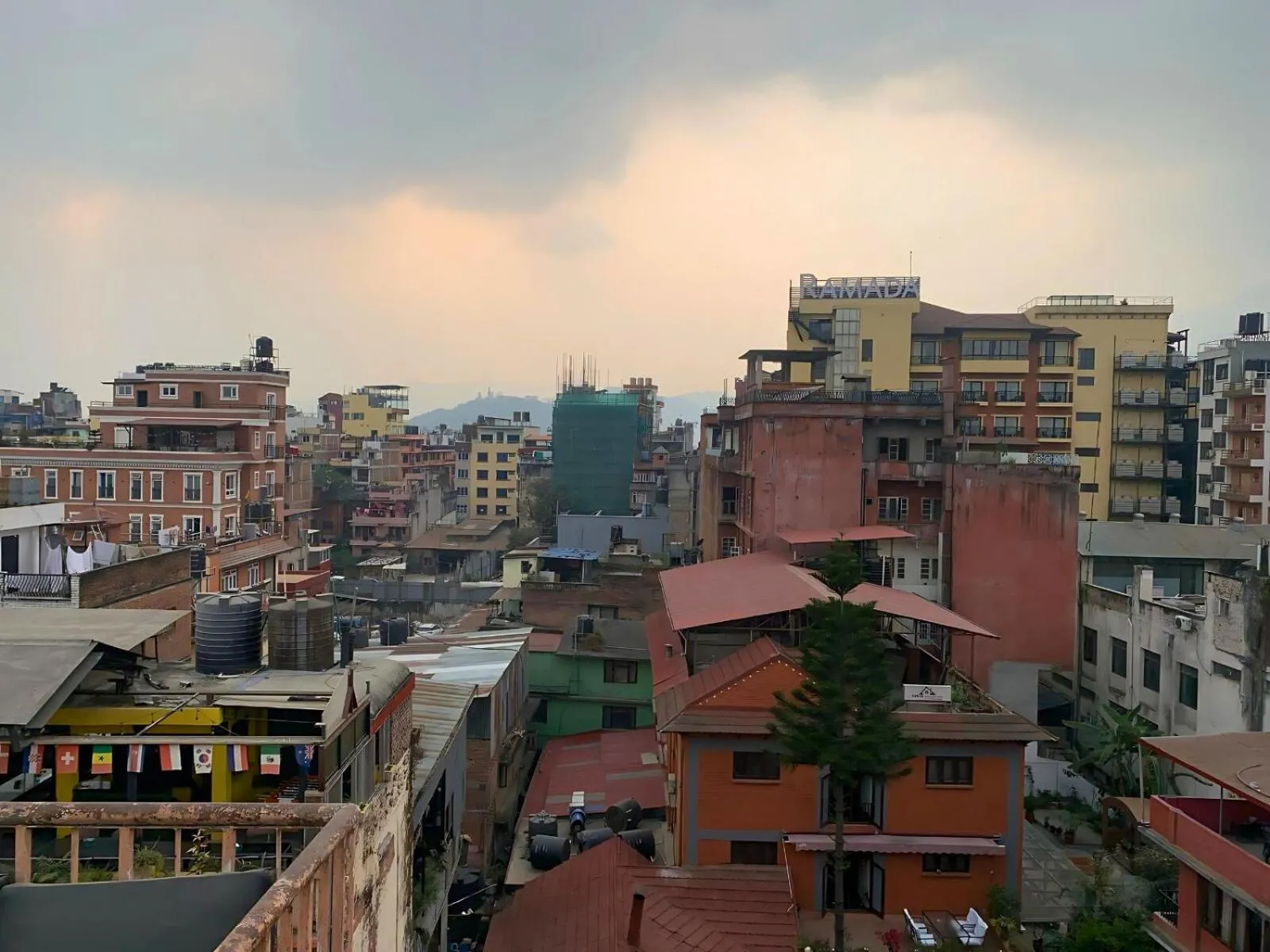 City view in Rightway Hotel & Restaurant