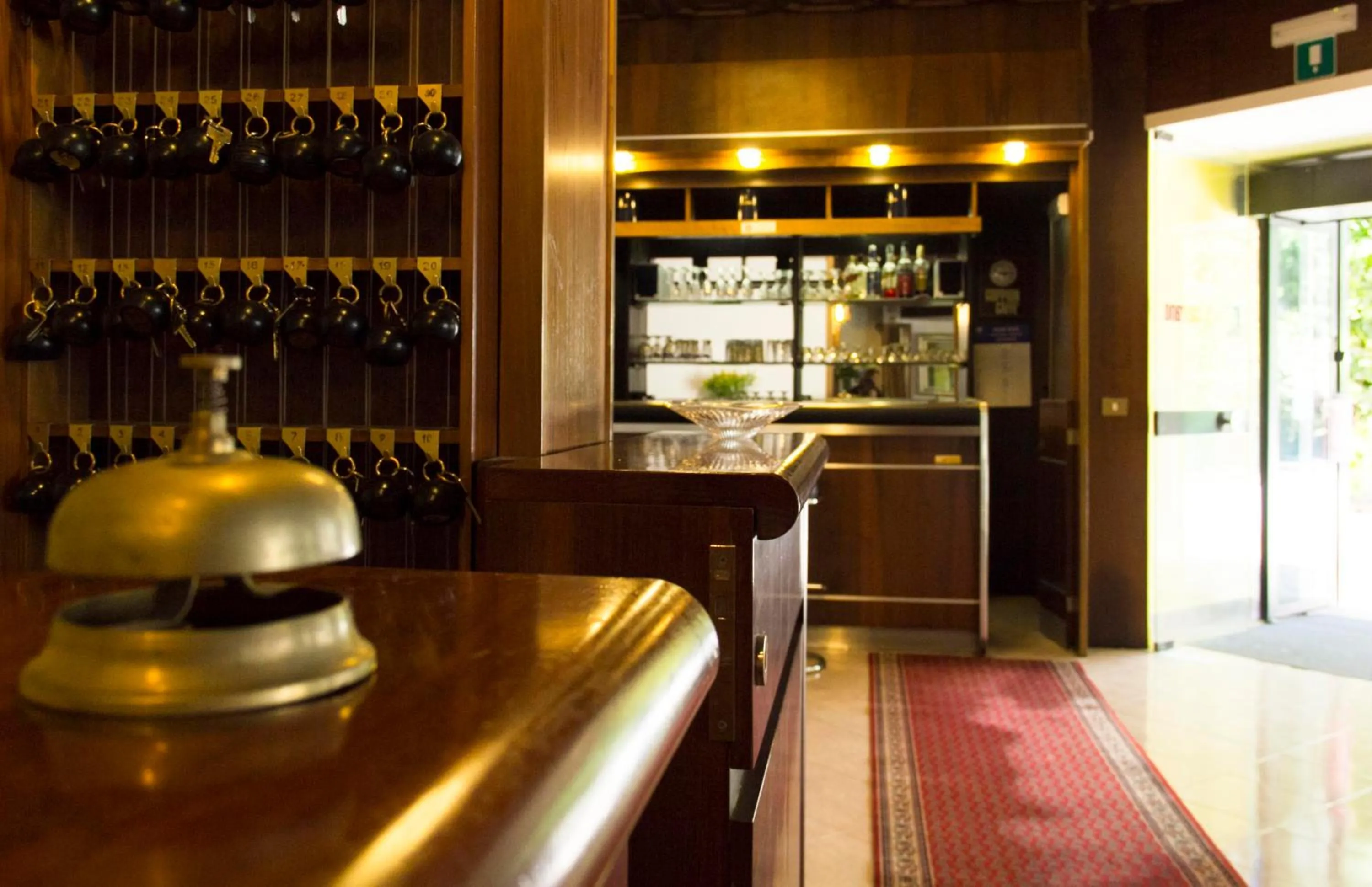 Lobby or reception in Hotel Merano