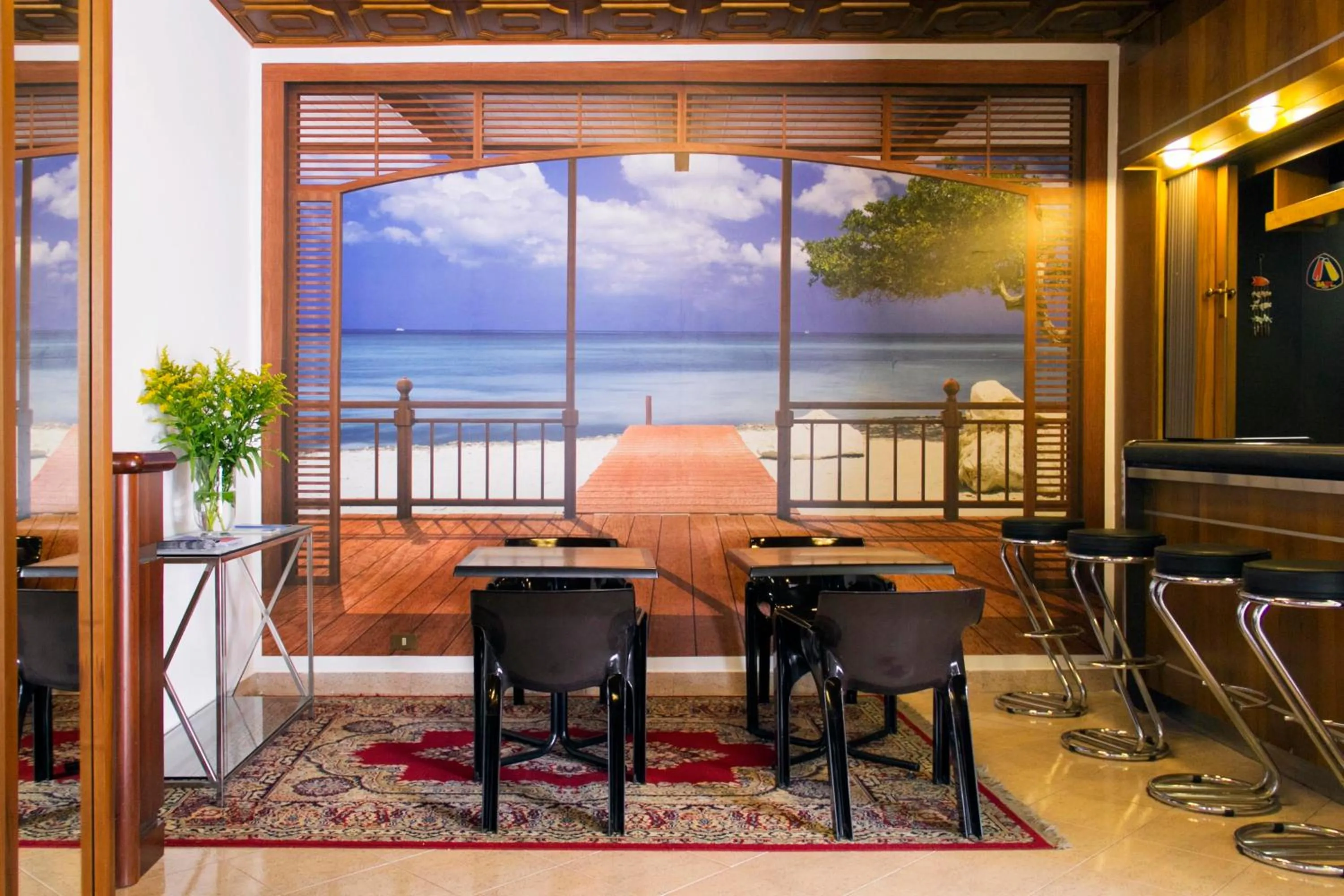 Lounge or bar in Hotel Merano