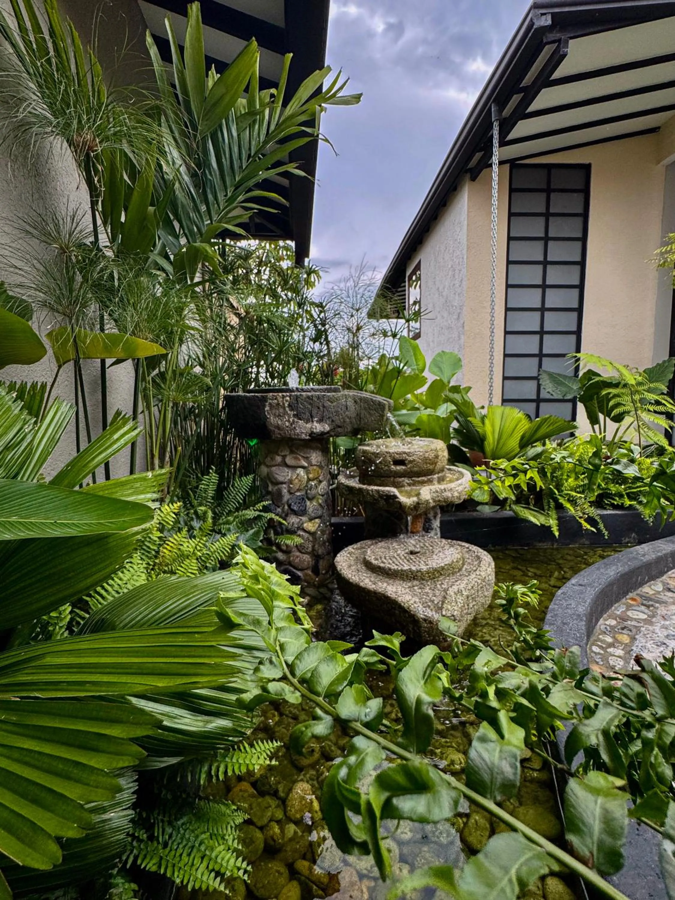 Garden in Tukki Ecolodge Hotel