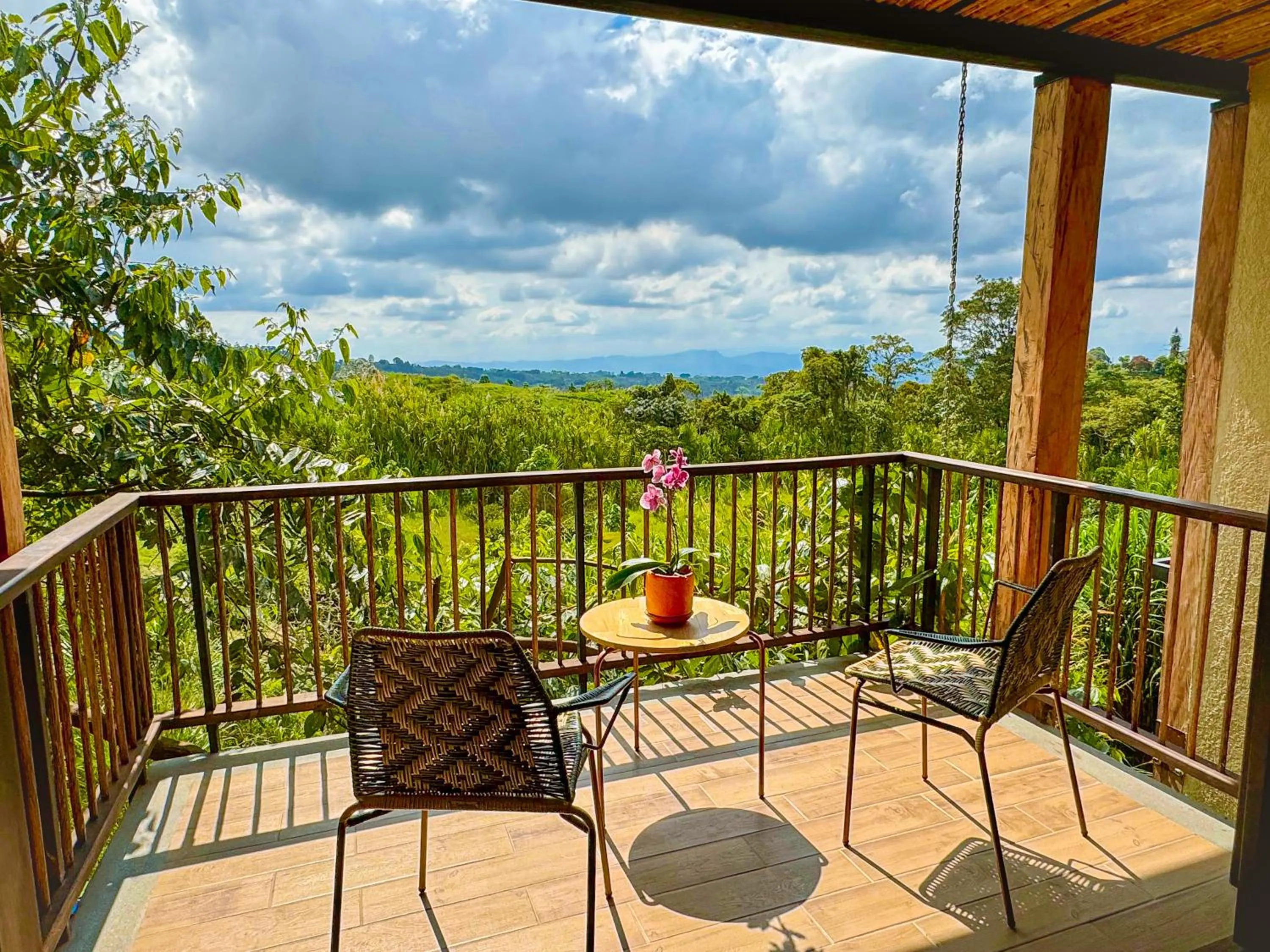 Garden view in Tukki Ecolodge Hotel