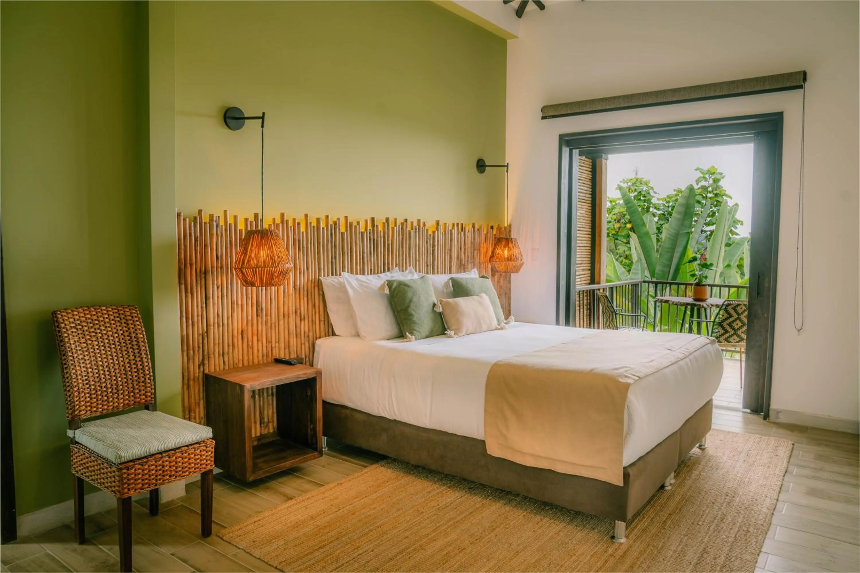 Photo of the whole room, Bed in Tukki Ecolodge Hotel