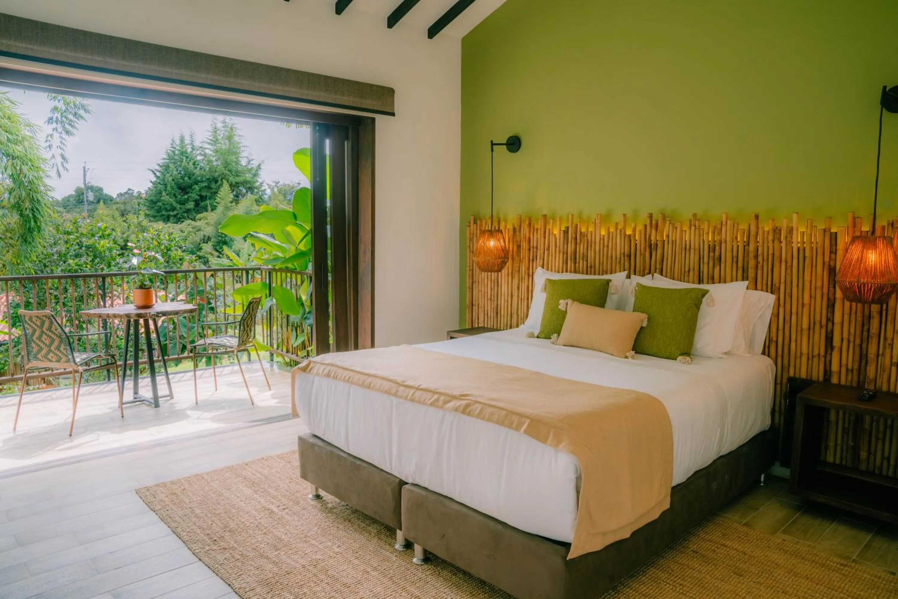 Photo of the whole room, Bed in Tukki Ecolodge Hotel