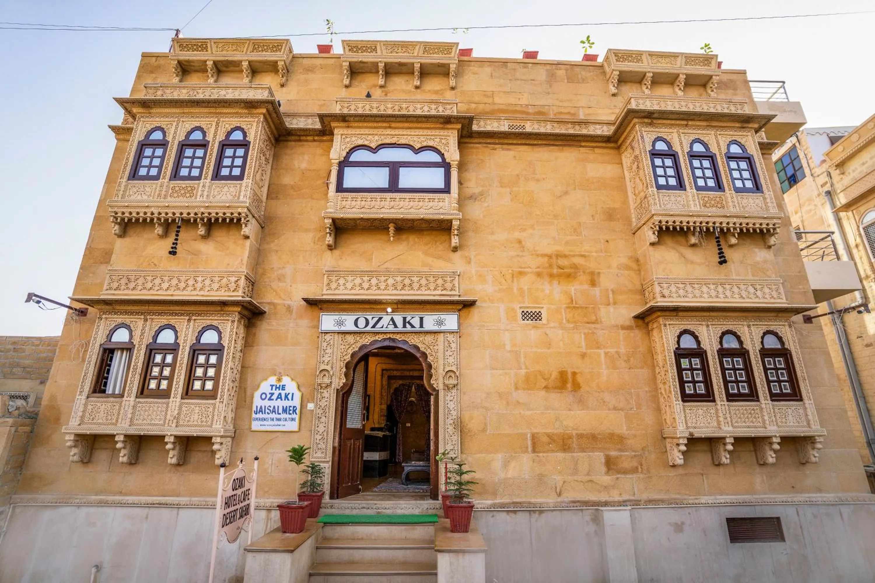 Facade/entrance in Hotel Ozaki Heritage