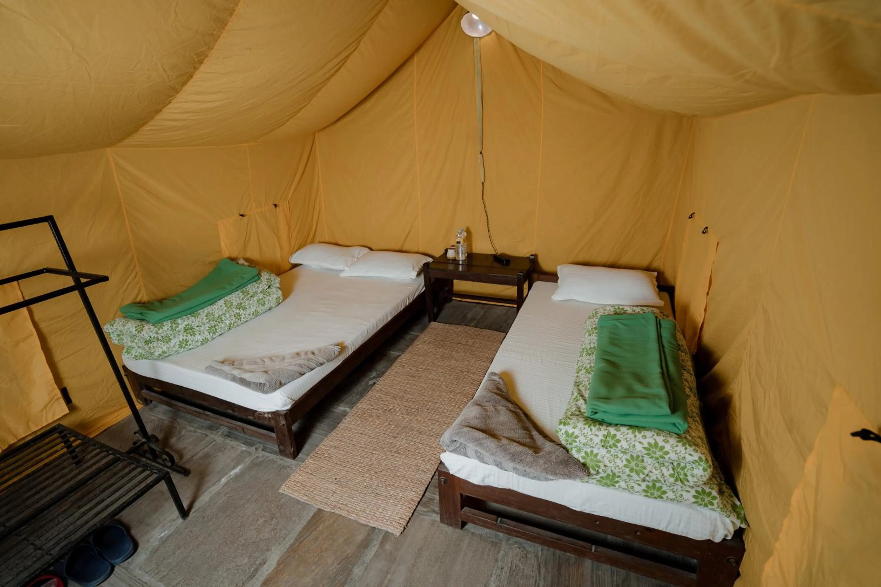 Bed in The Last Resort - Safari Tent