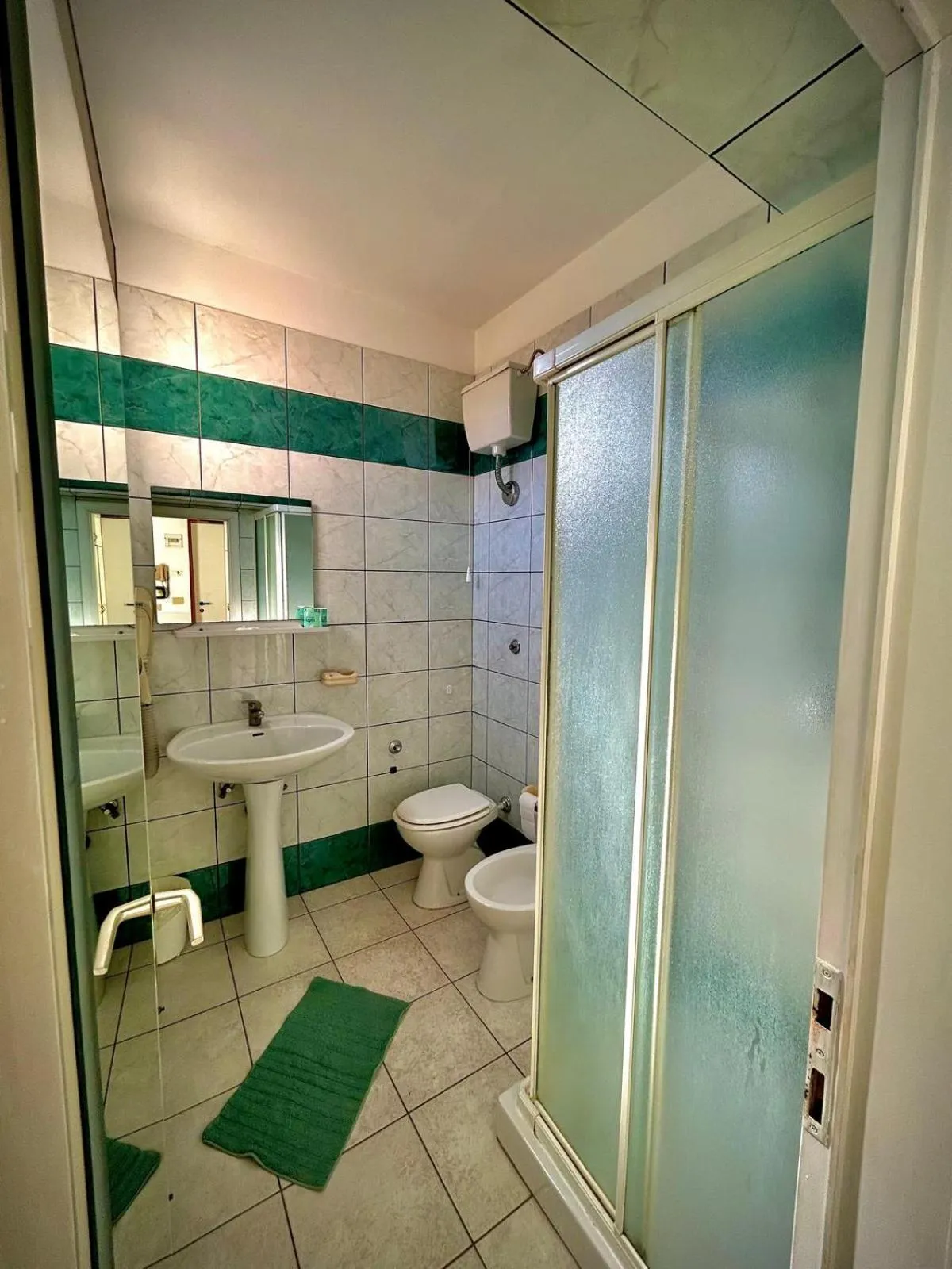 Bathroom in Hotel Sacramora