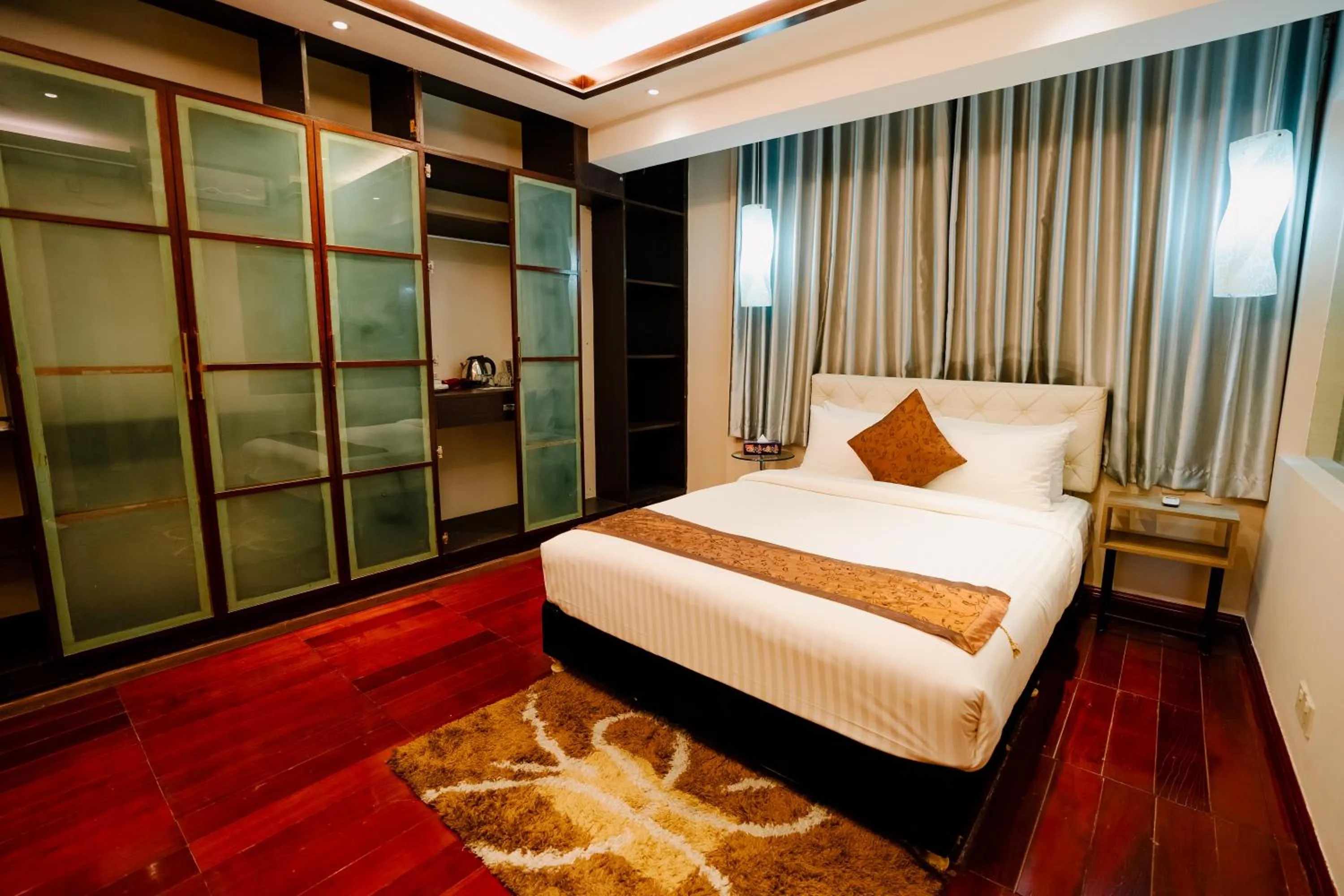 Bed in Royal Residence Dhaka