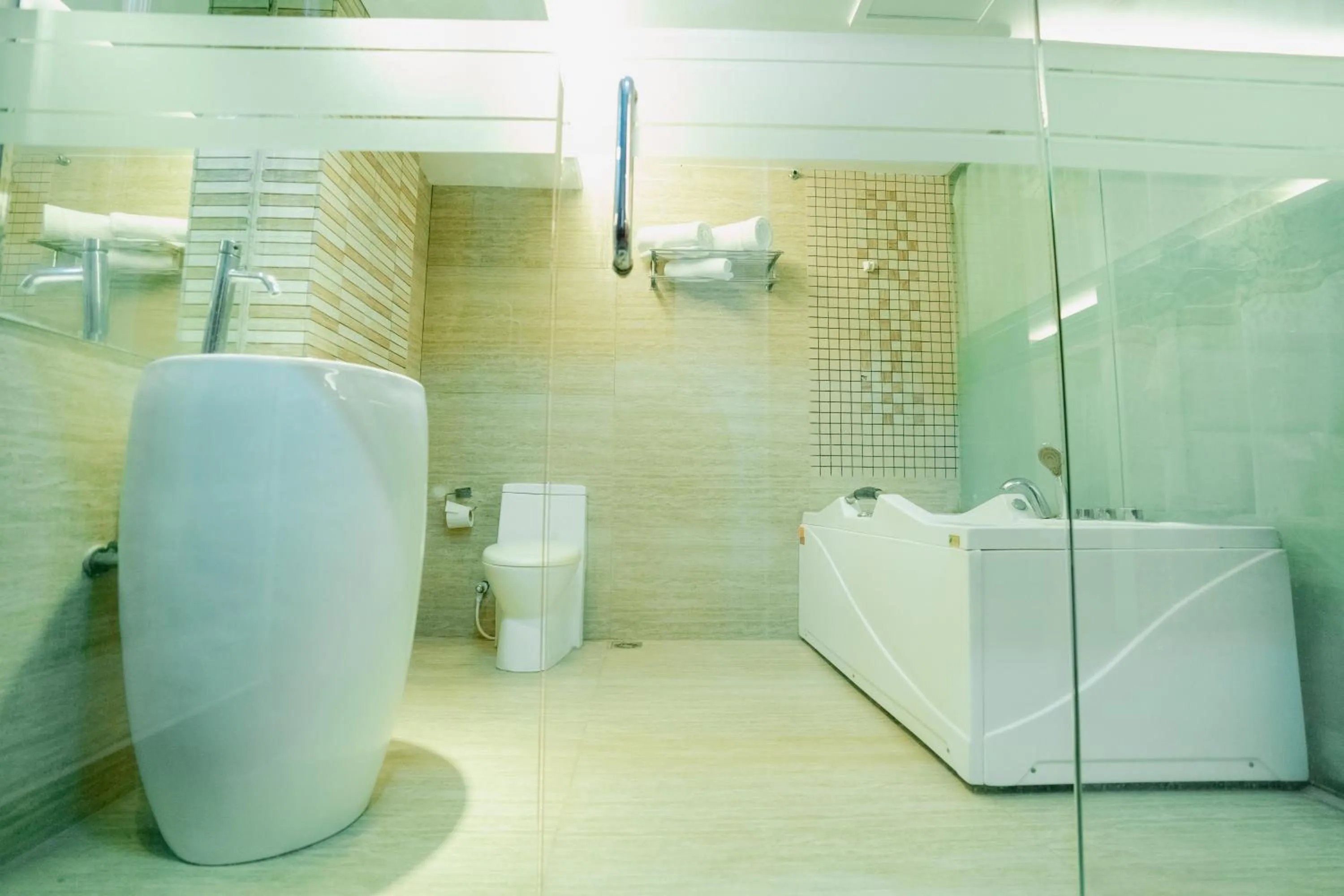 Shower in Royal Residence Dhaka