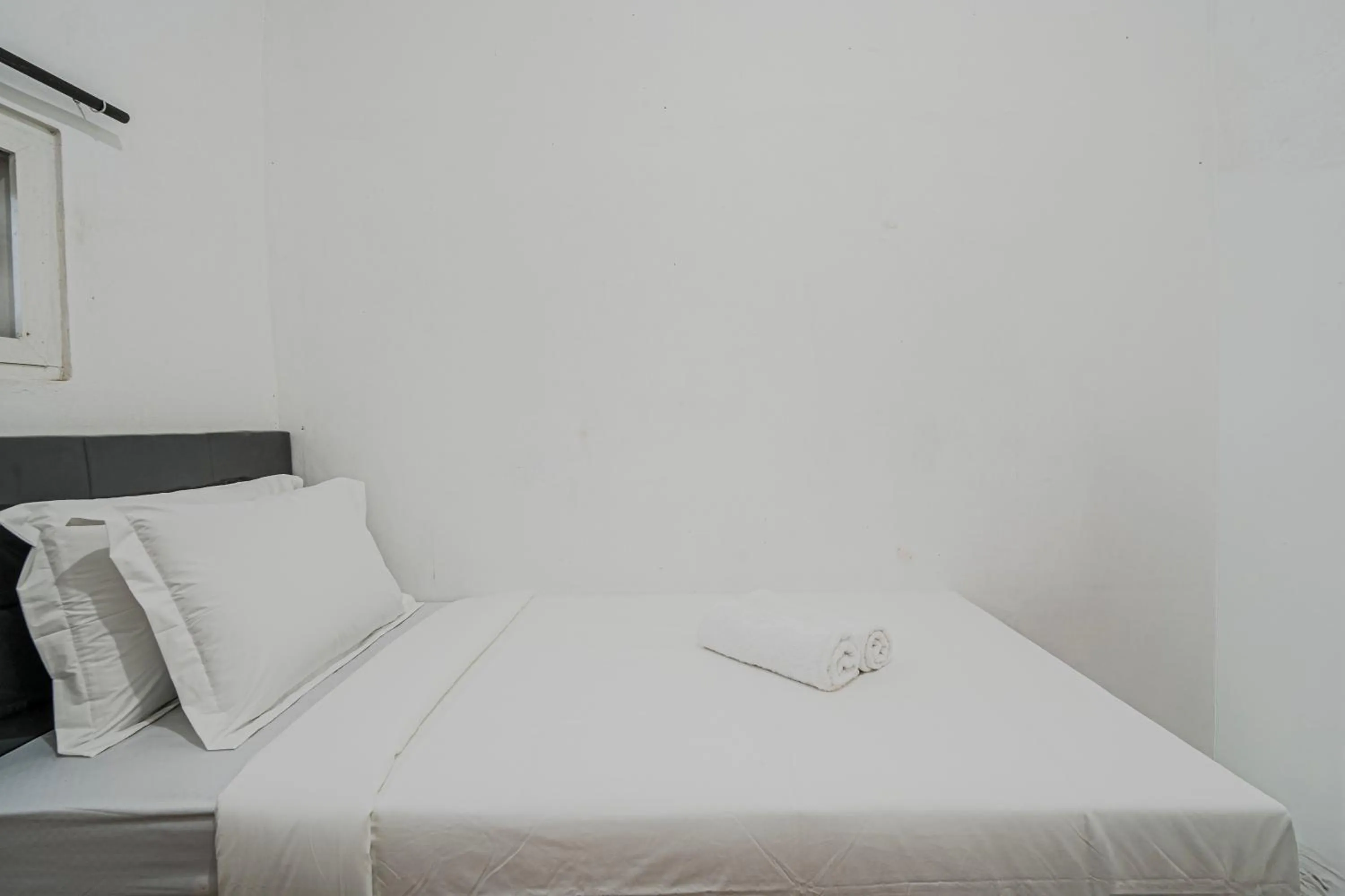 Bed in Jatiluwih Santya Loka Lodge & Twin Waterfall Managed by Manara