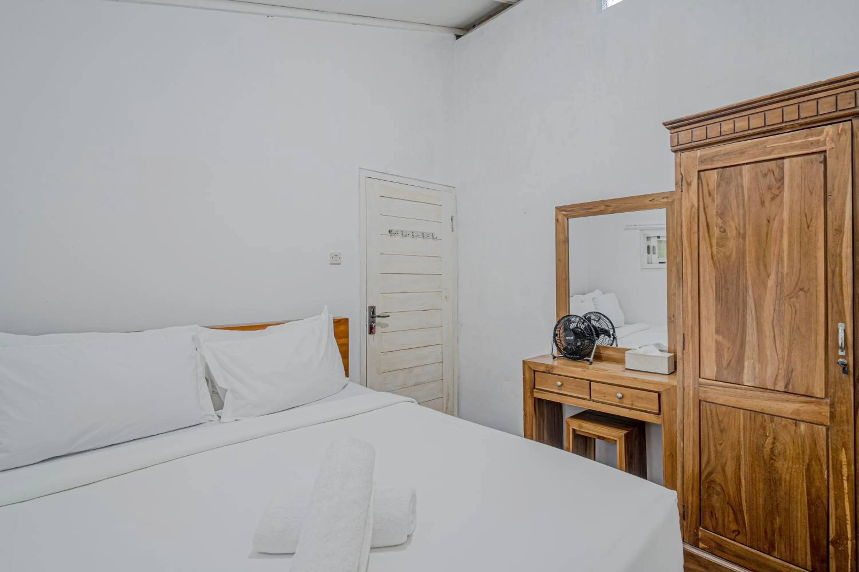 Bed in Jatiluwih Santya Loka Lodge & Twin Waterfall Managed by Manara