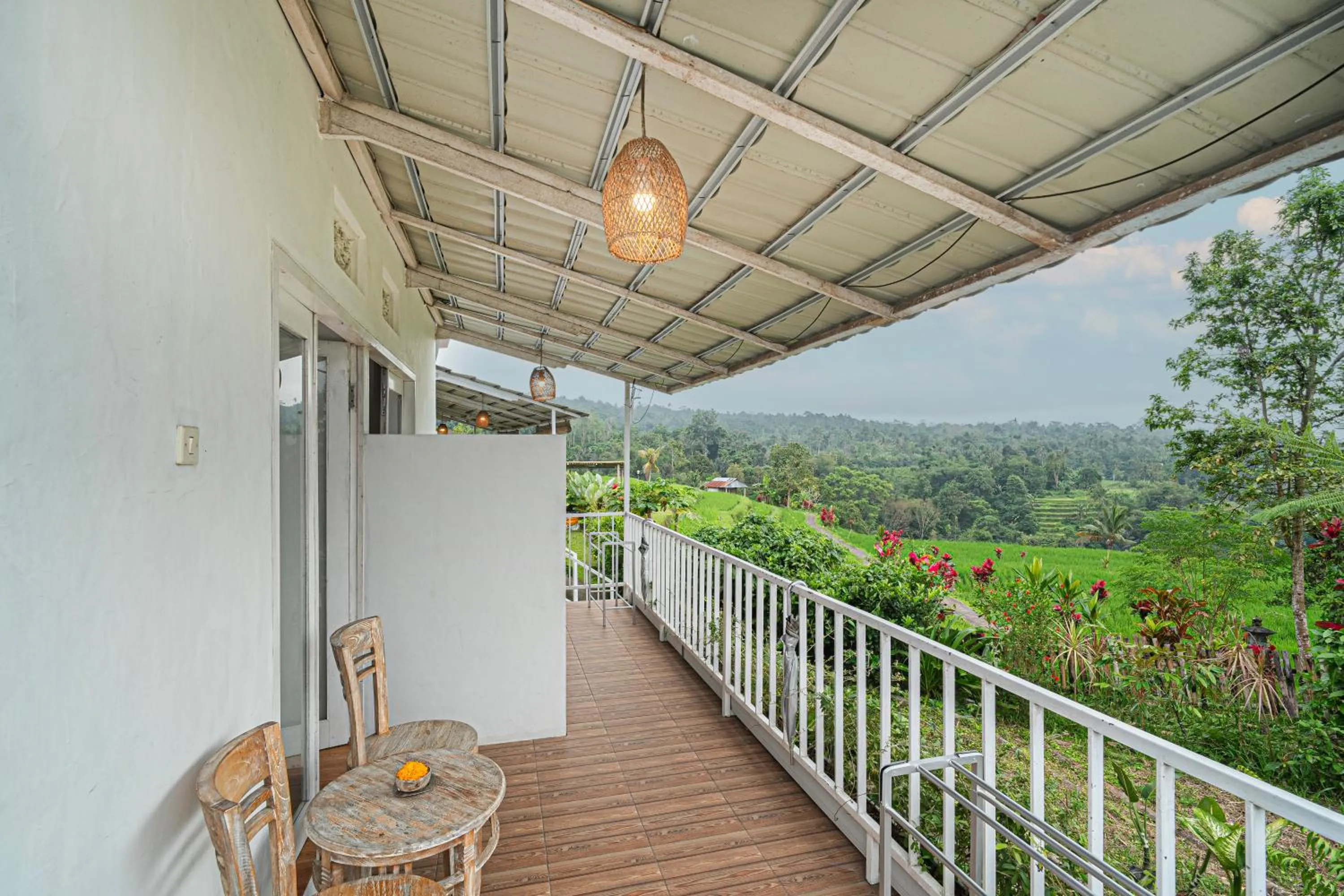 View (from property/room) in Jatiluwih Santya Loka Lodge & Twin Waterfall Managed by Manara