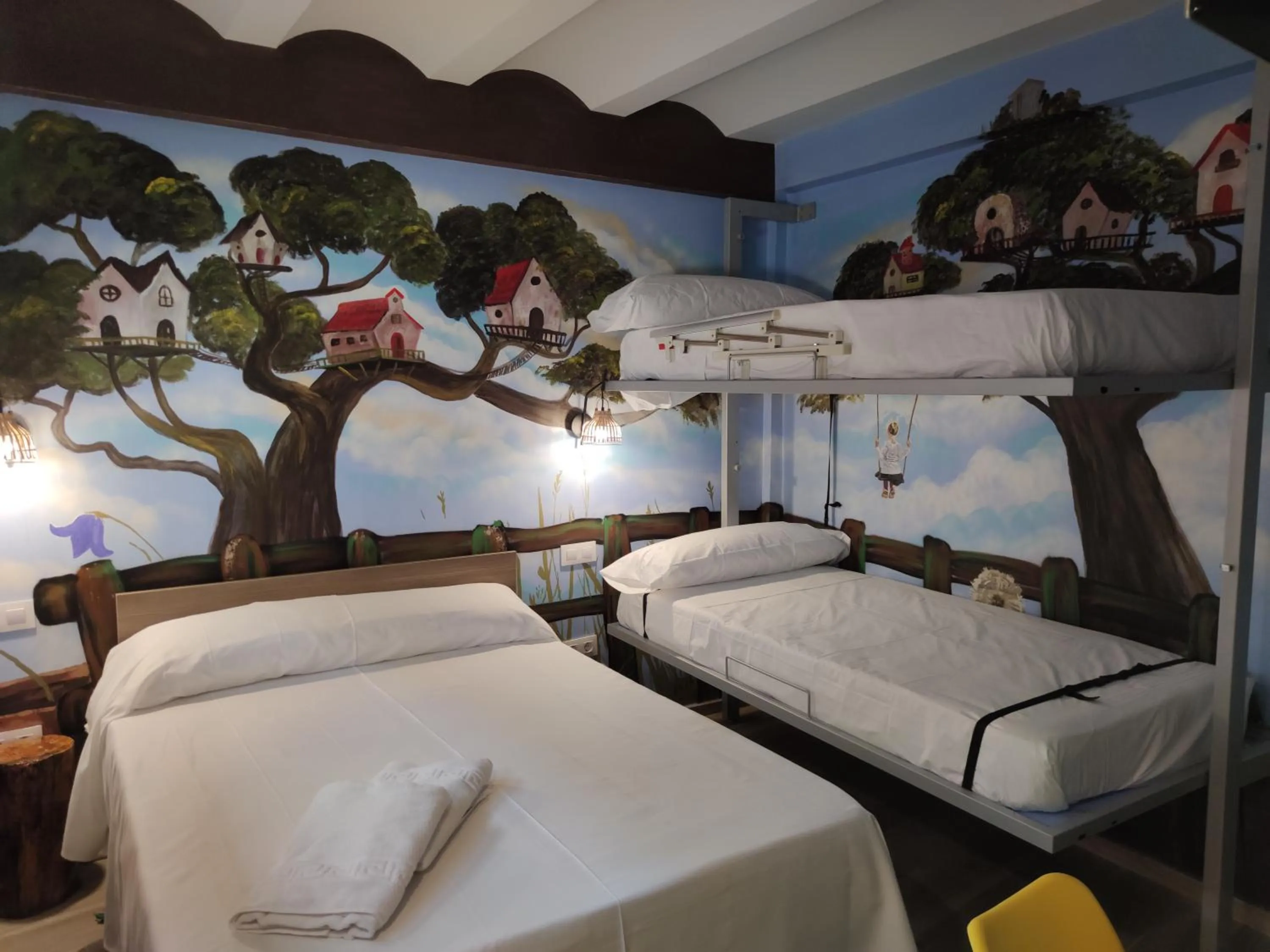 Bed in FamilyHostelPinto