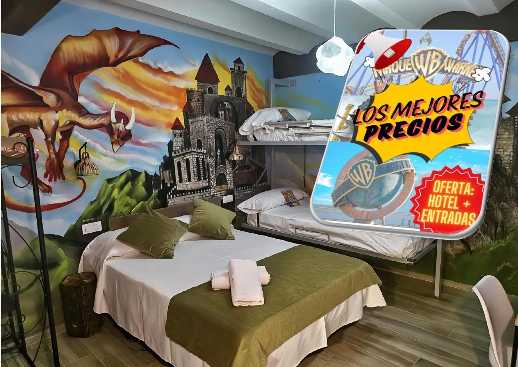 Bed in FamilyHostelPinto