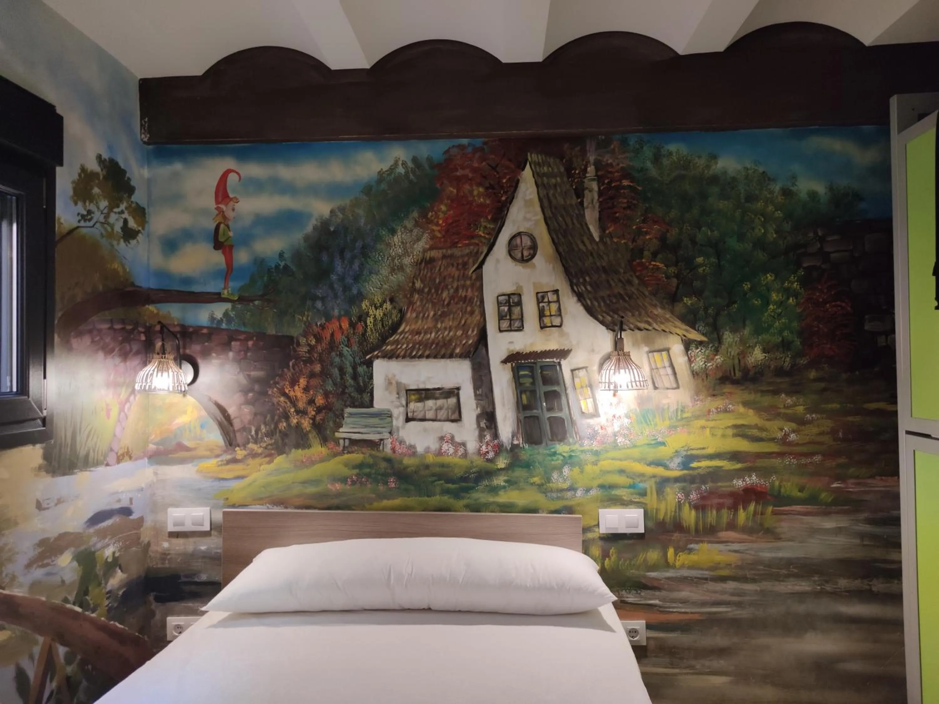 Bed in FamilyHostelPinto