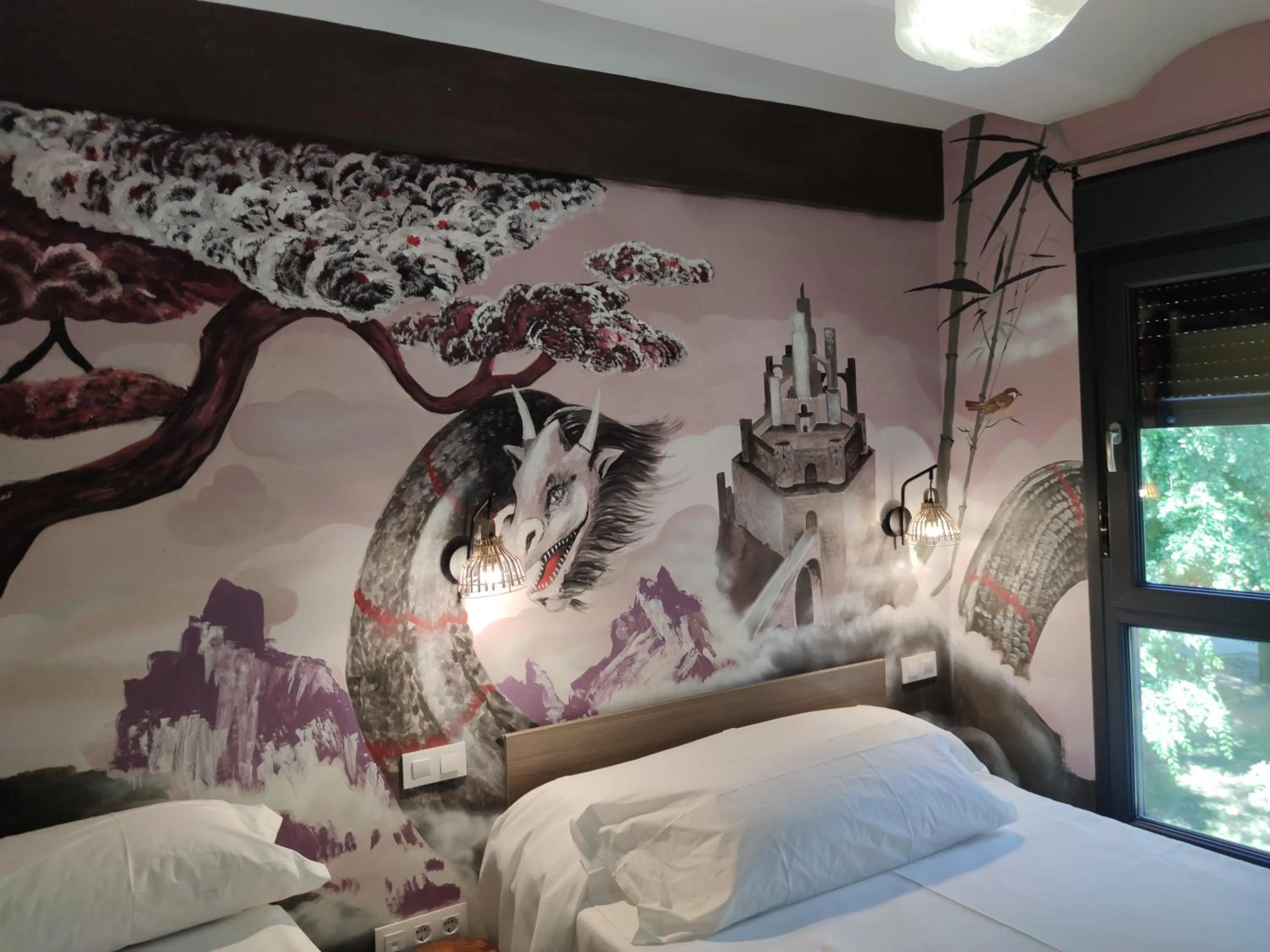 Bed in FamilyHostelPinto