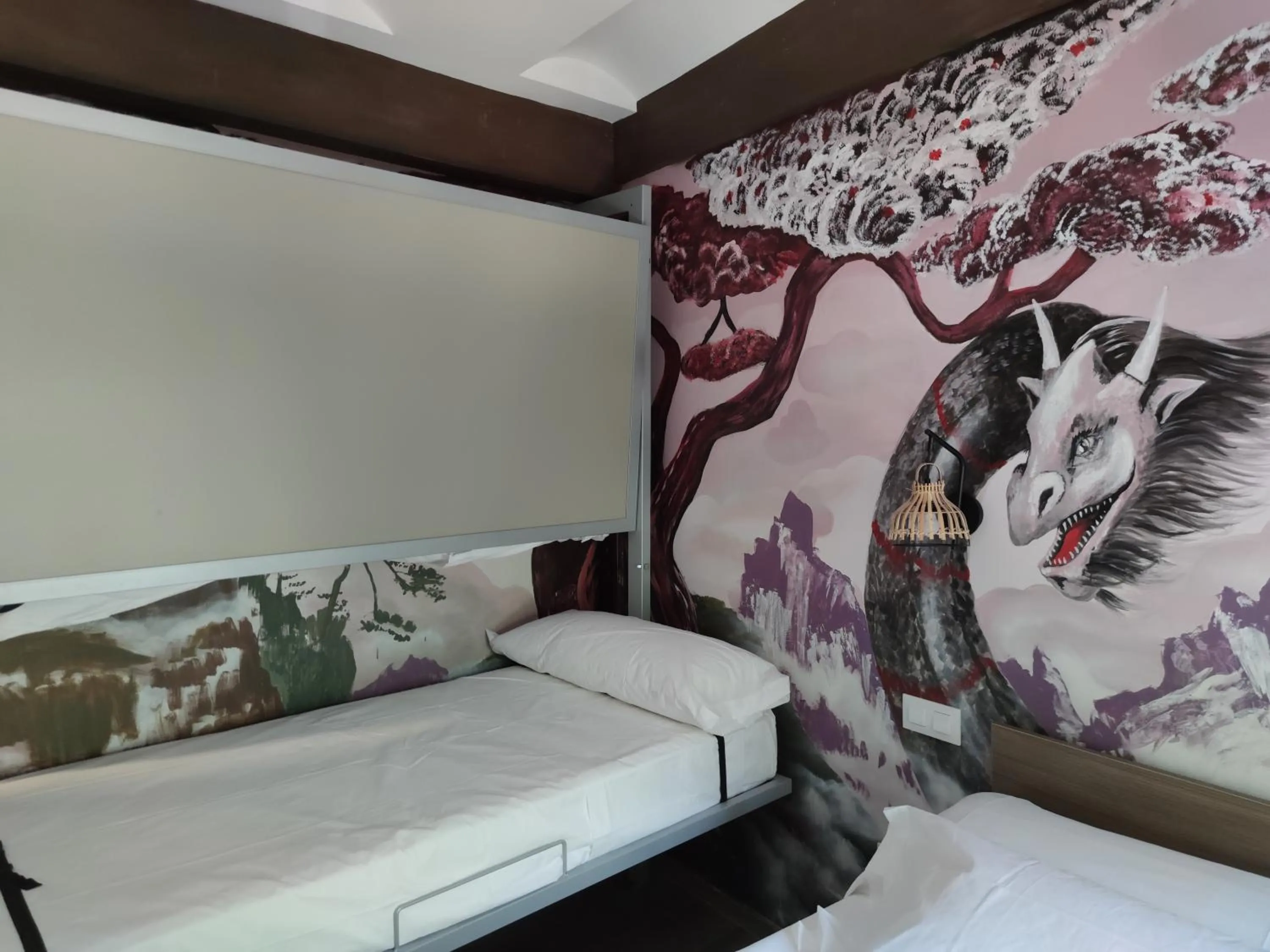 Bed in FamilyHostelPinto