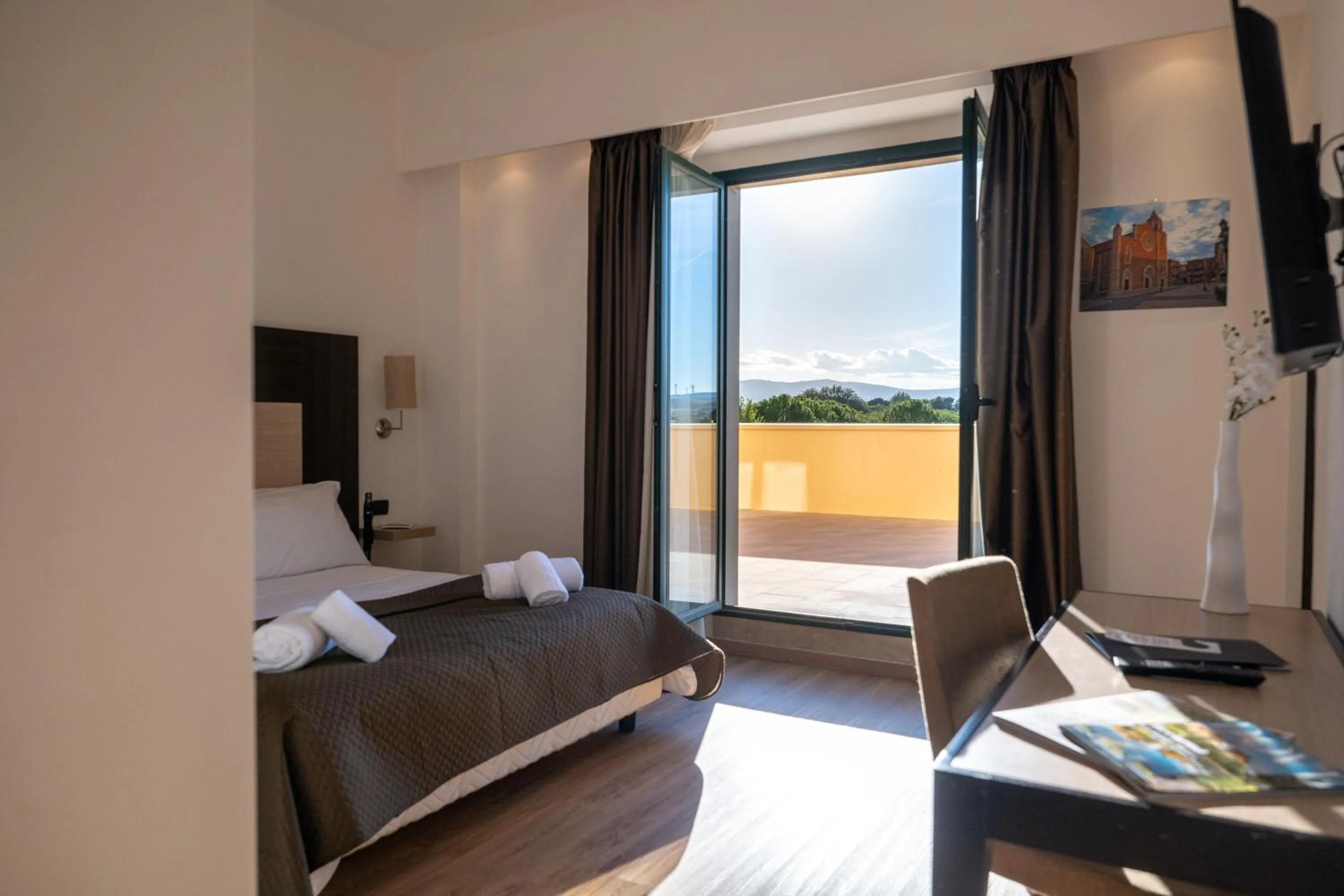 Bed in NSM Hotel Palace Lucera