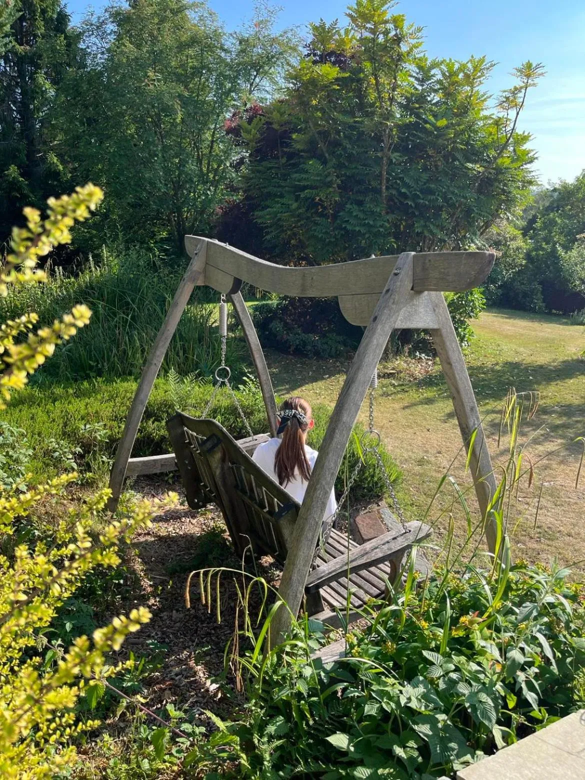 Garden in Lindeth Howe