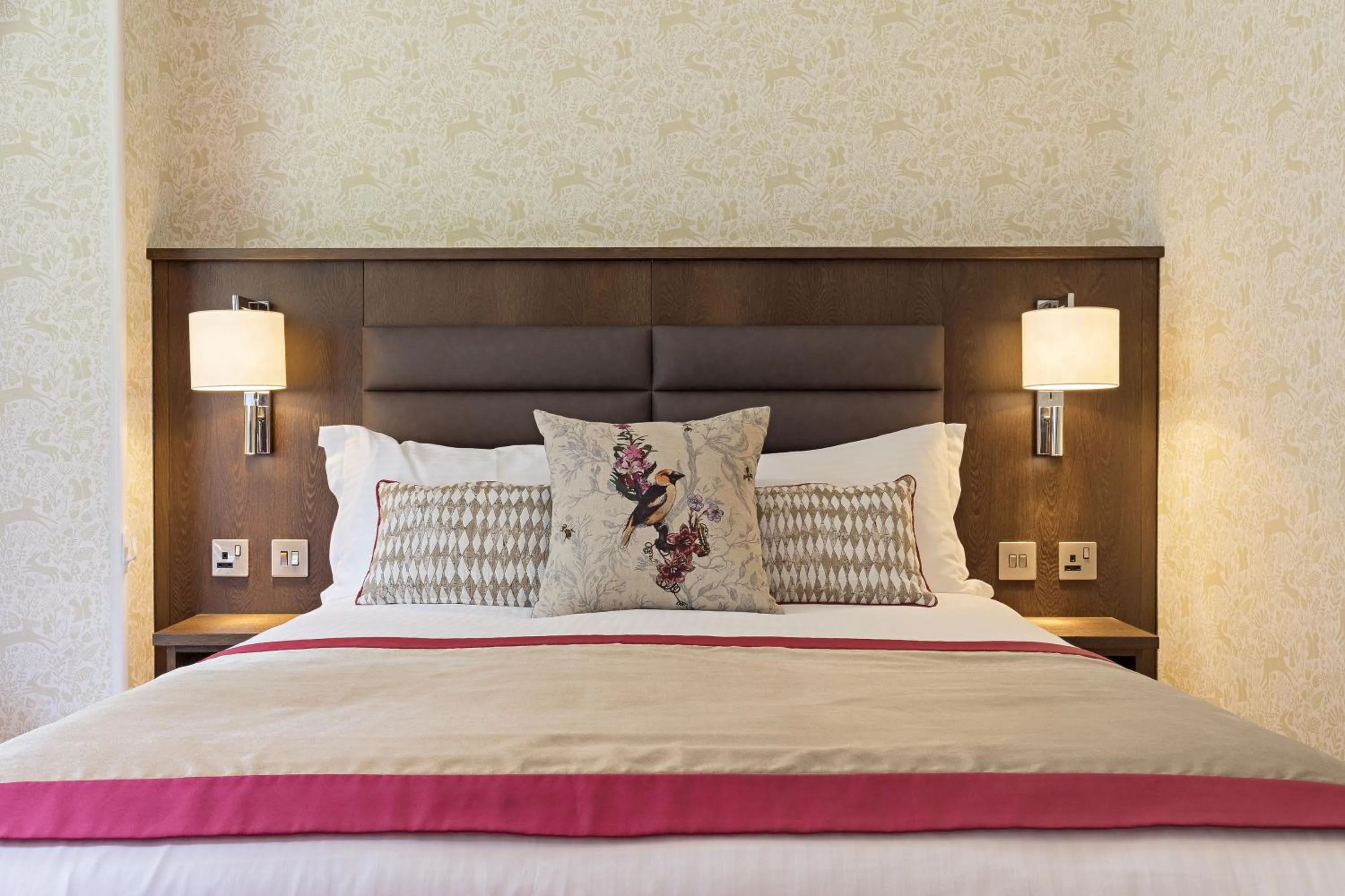 Decorative detail, Bed in Burn How Garden Hotel - Bowness on Windermere