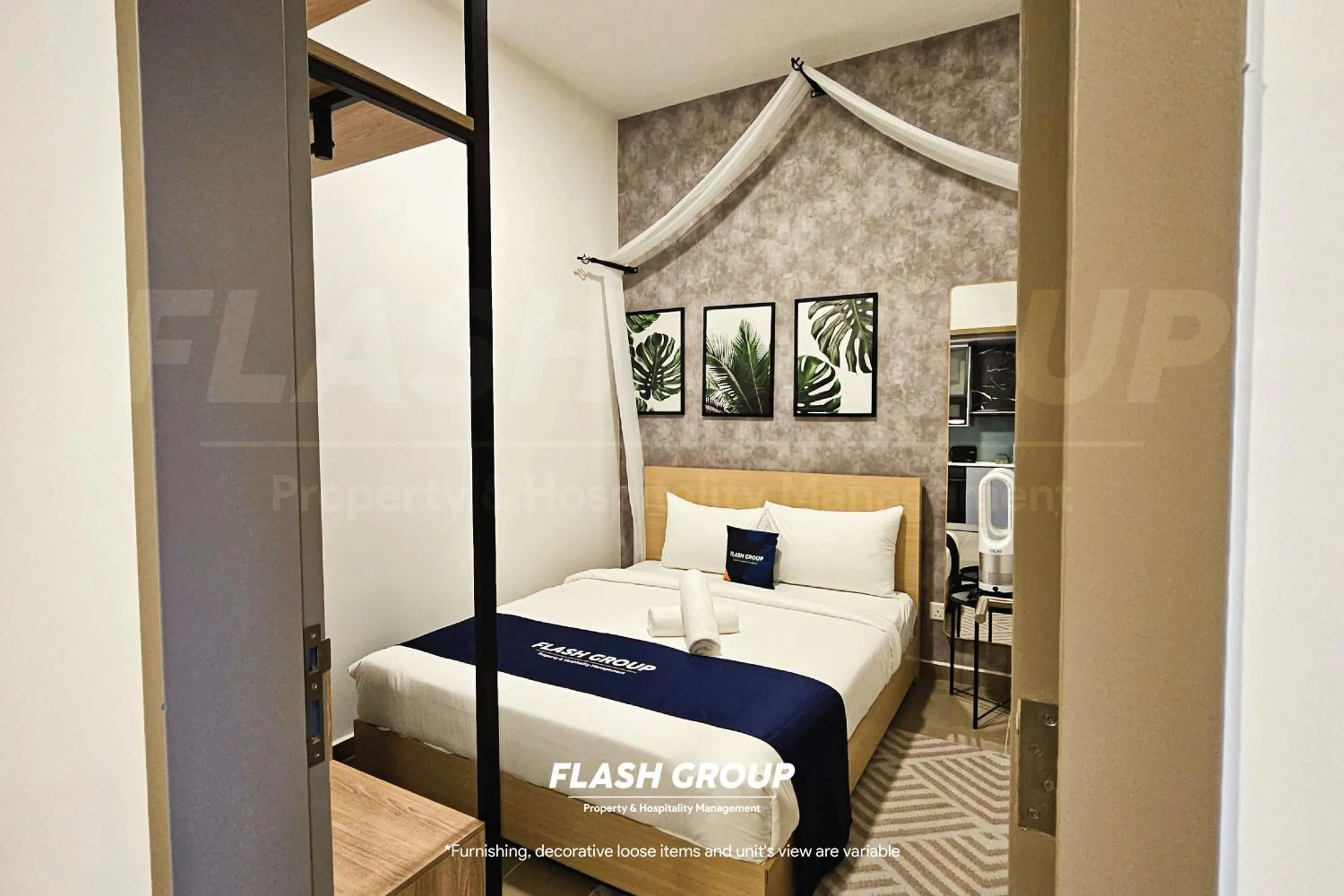 Bed in Forte Seasons Mossaz Premium Suites Petaling Jaya