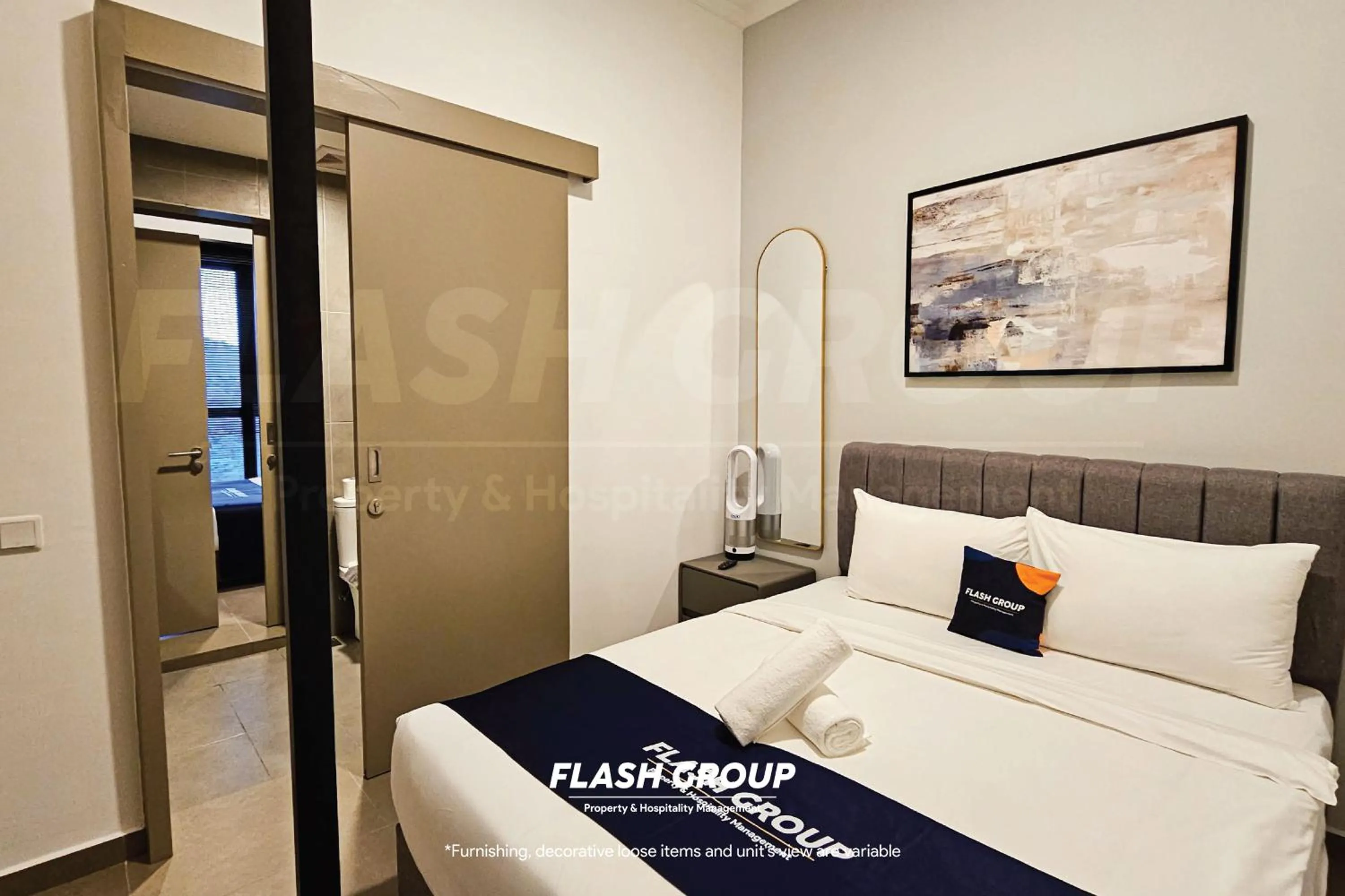 Bed in Forte Seasons Mossaz Premium Suites Petaling Jaya