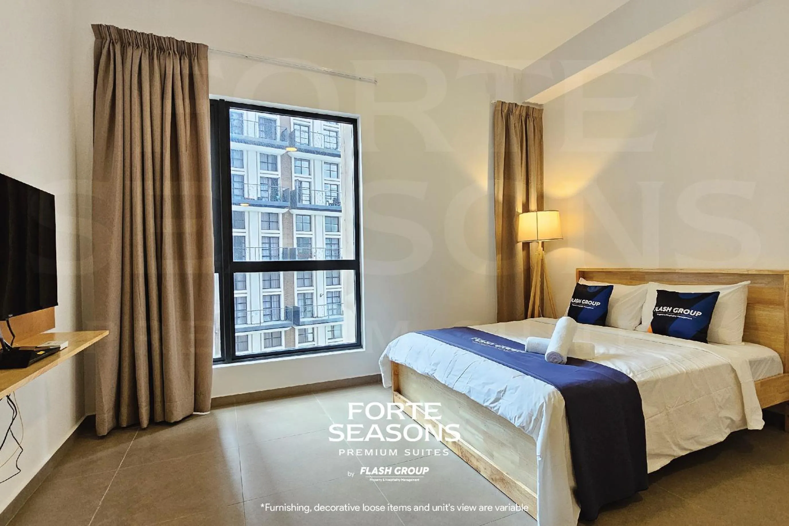 Bed in Forte Seasons Mossaz Premium Suites Petaling Jaya