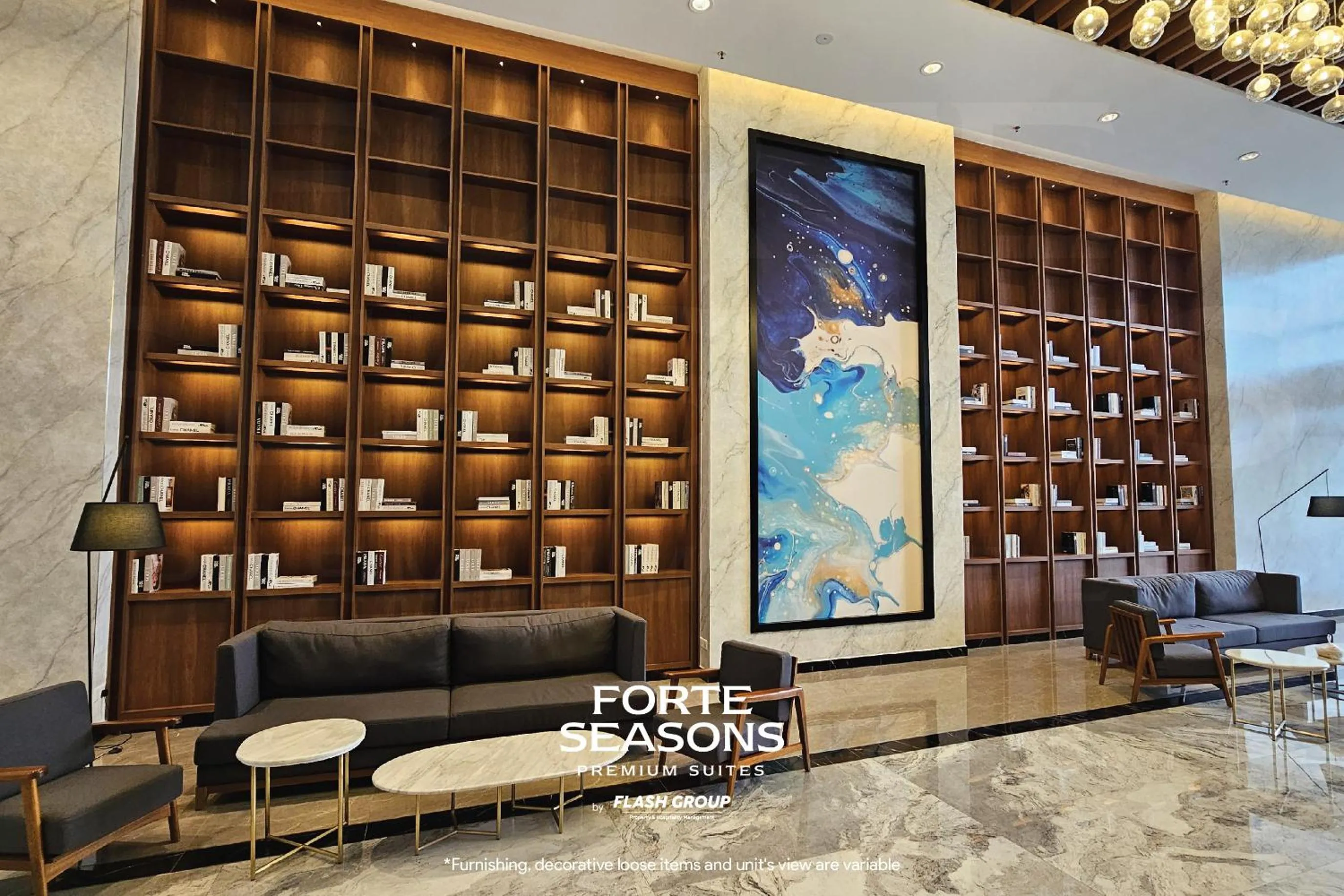 Seating area in Forte Seasons Mossaz Premium Suites Petaling Jaya