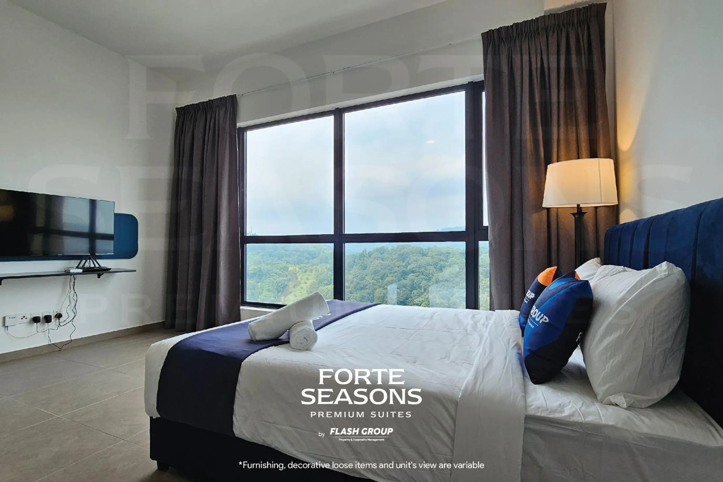 Photo of the whole room, Bed in Forte Seasons Mossaz Premium Suites Petaling Jaya